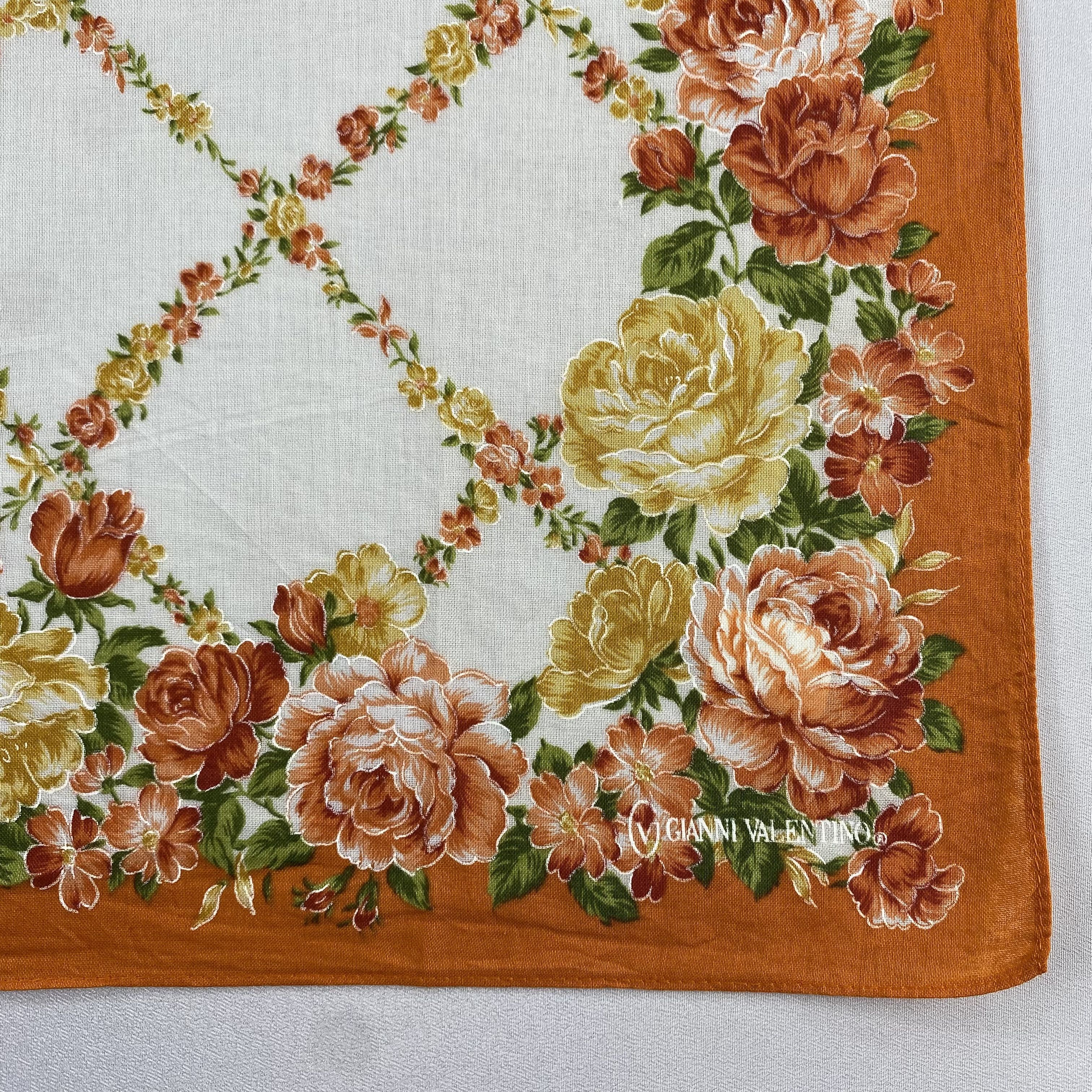 Japanese Brand × Vintage Gianni Valentino Handkerchief / Neckerchief / Bandana-P862 Size ONE SIZE - 3 Thumbnail