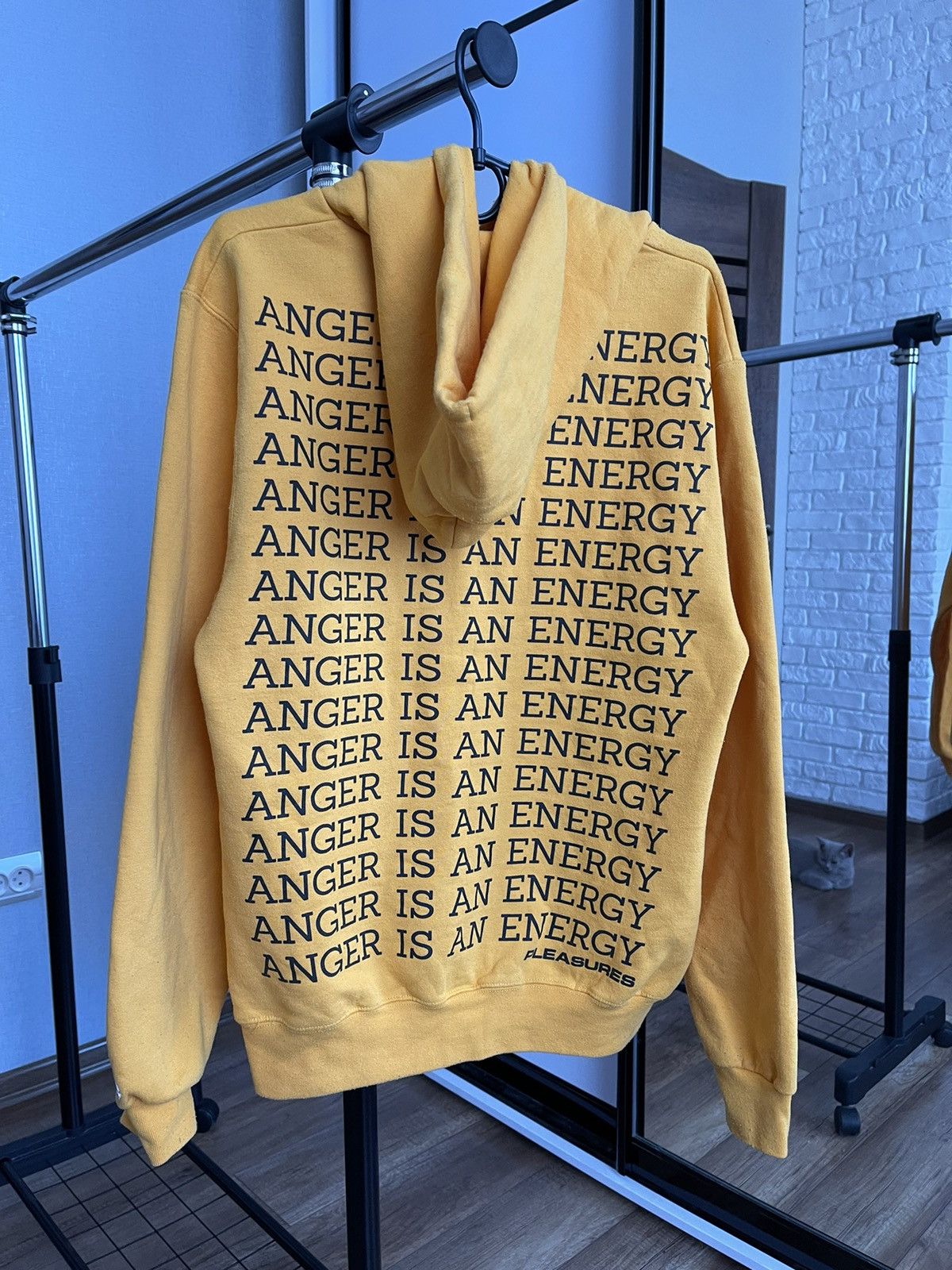 Champion × Pleasures Champion Pleasures Anger Is An Energy Hoodie Pullover Size US S / EU 44-46 / 1 - 4 Thumbnail