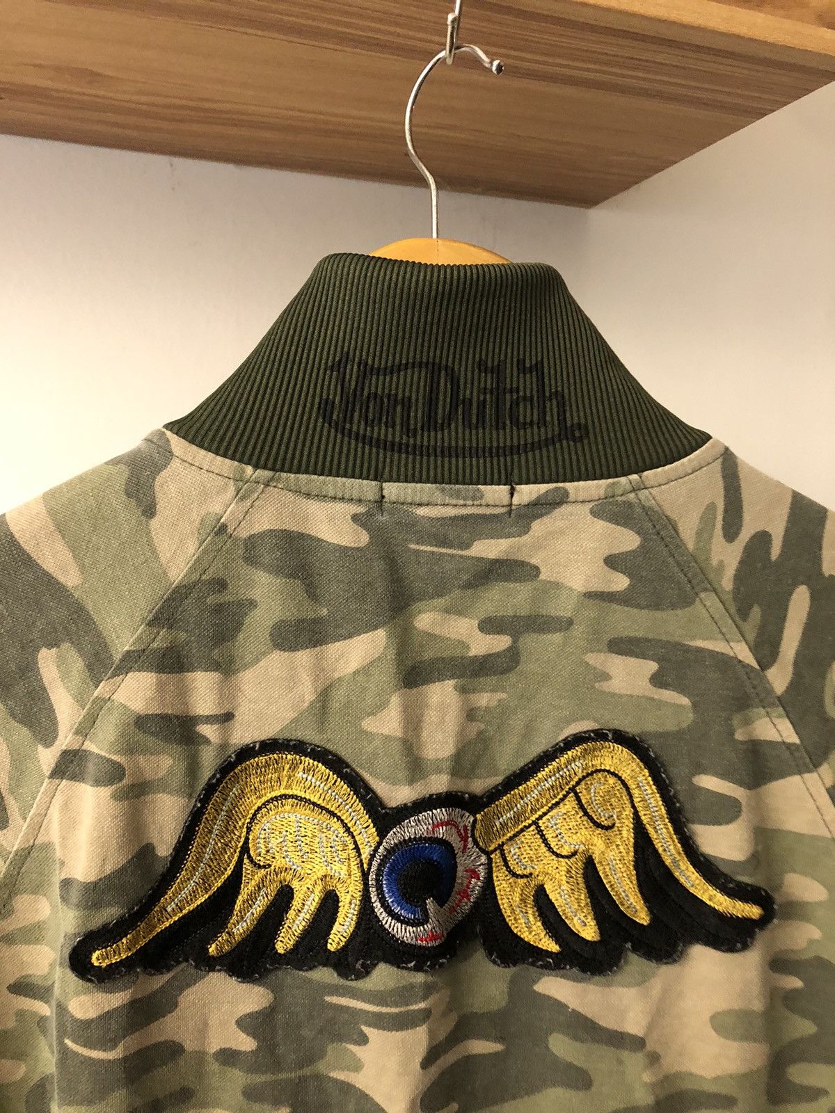 Vintage × Von Dutch Vintage Von Dutch Camo Zipper Up Jacket Sweatshirt Size US M / EU 48-50 / 2 - 13 Thumbnail