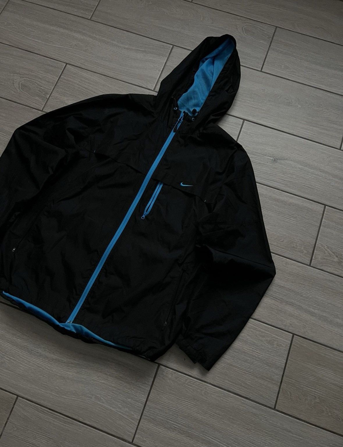 Nike Nike Vintage Jacket Y2K Drill Streetwear L Size Size US L / EU 52-54 / 3 - 12 Thumbnail