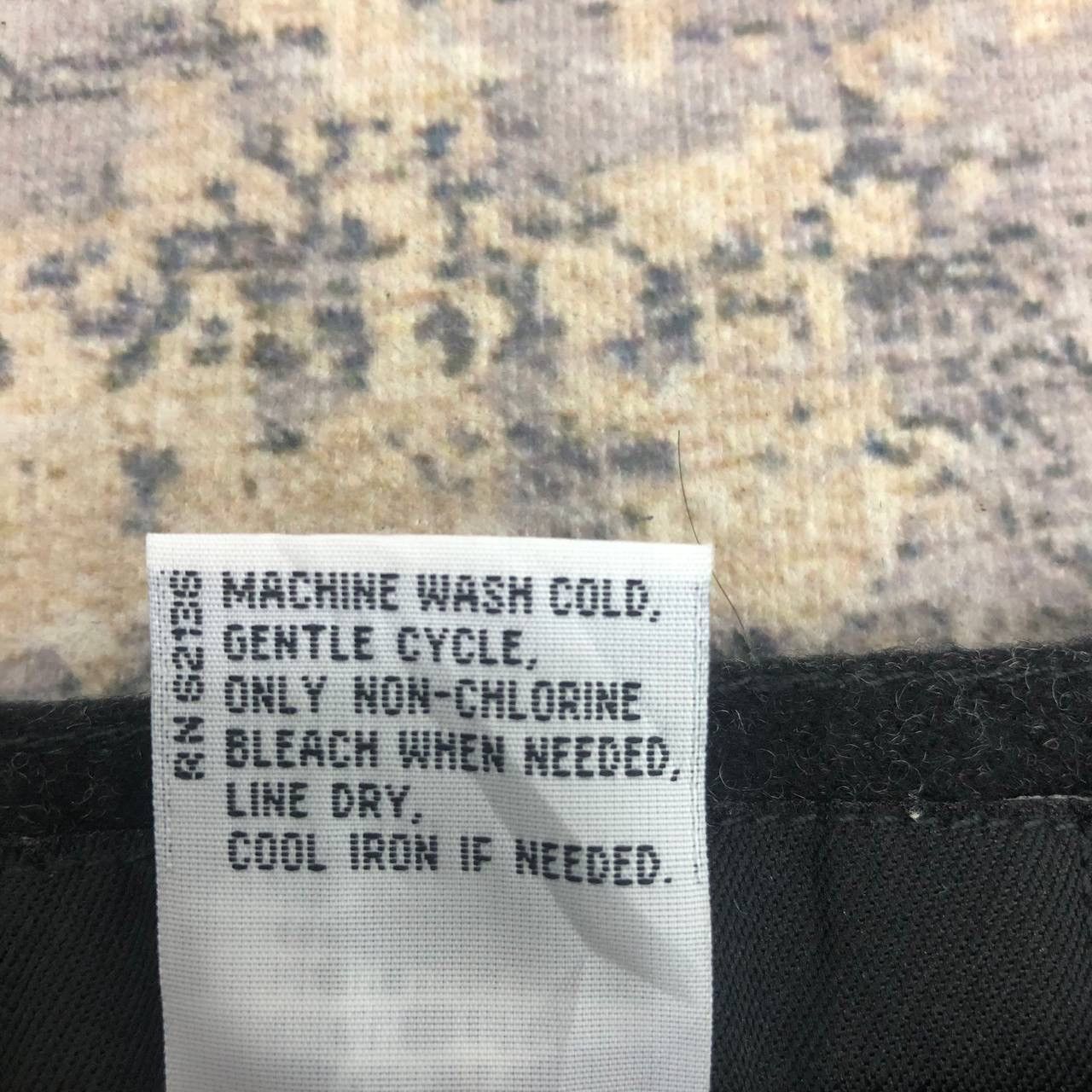 Guess P862. GUESS WOOL BAGGY PANTS Size 28" / US 6 / IT 42 - 8 Thumbnail