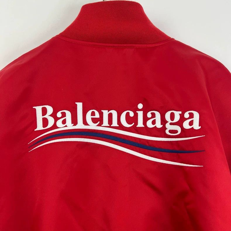 Balenciaga Balenciaga Front and Back Embroidered Cola Letter Logo Fli Size US XS / EU 42 / 0 - 6 Thumbnail