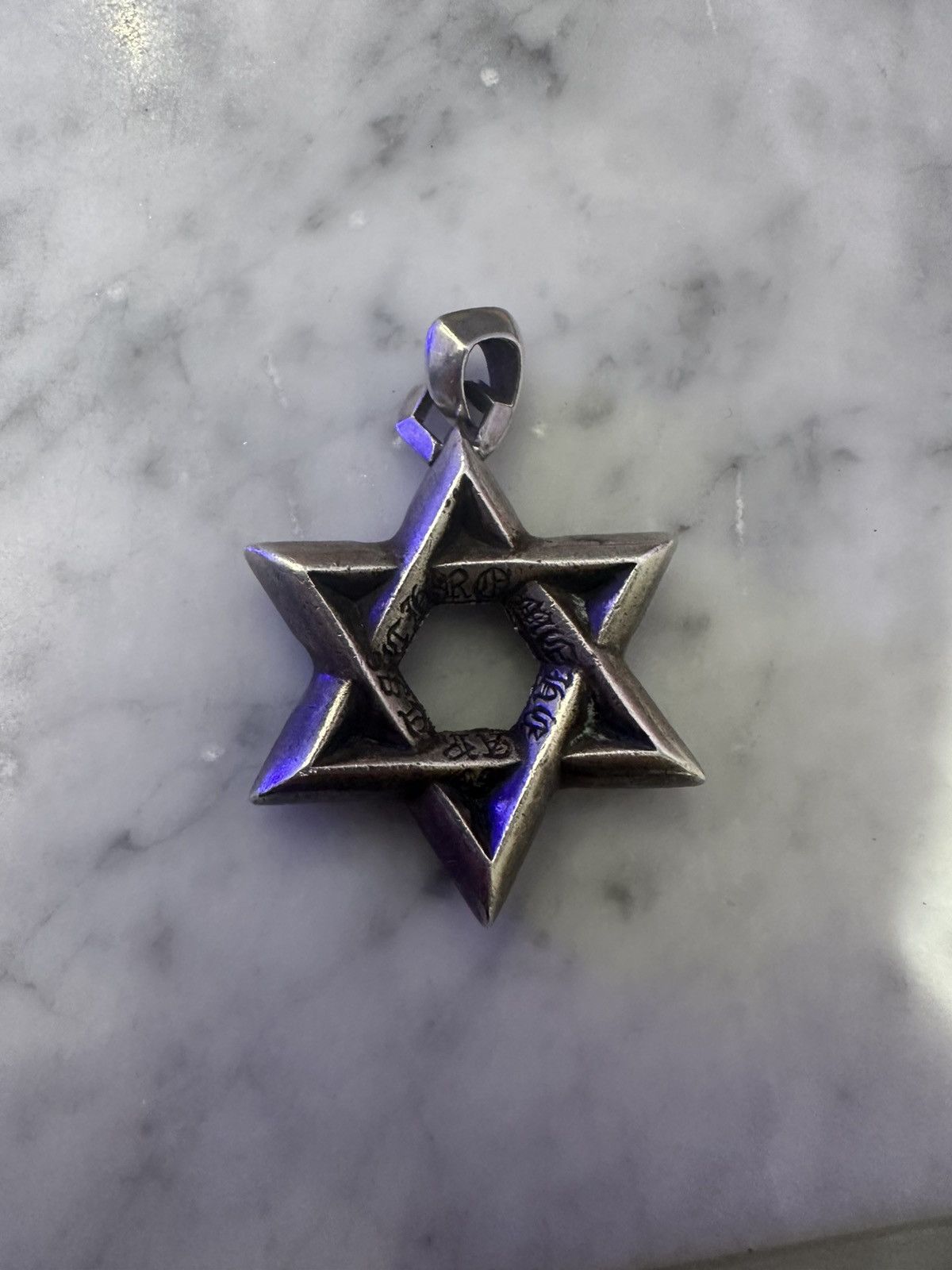 Chrome Hearts Chrome Hearts Large Star of David Pendant Size ONE SIZE - 7 Thumbnail