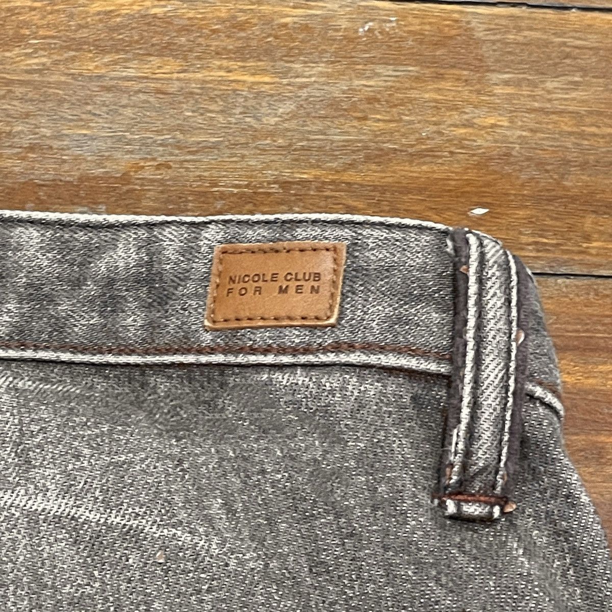 14th Addiction Rare Design Vintage Brand Nicole Club Flared Jeans 1990s Size US 31 - 9 Thumbnail