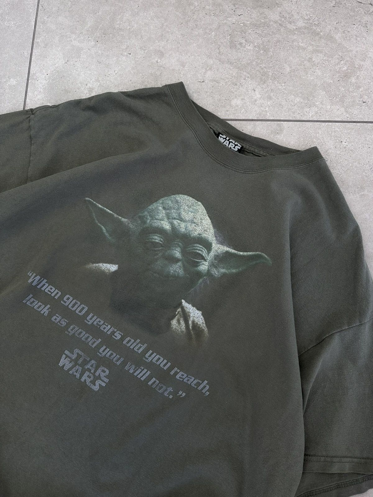 Star Wars Vintage Star Wars Yoda Graphic Tee Size US XXL / EU 58 / 5 - 2 Thumbnail