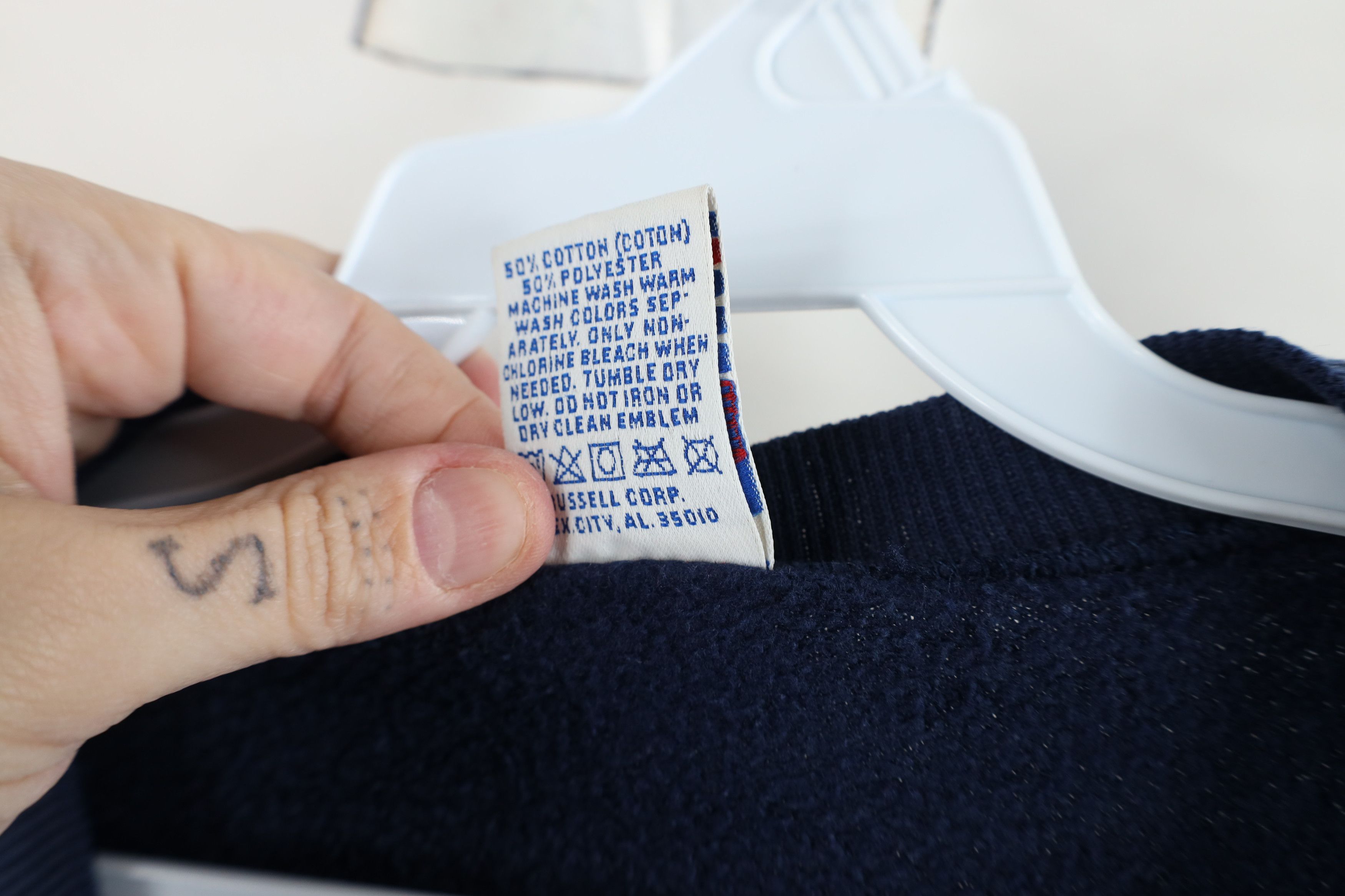 Russell Athletic × Vintage Vintage 90s Russell Athletic State University Sweatshirt USA Size US L / EU 52-54 / 3 - 9 Thumbnail