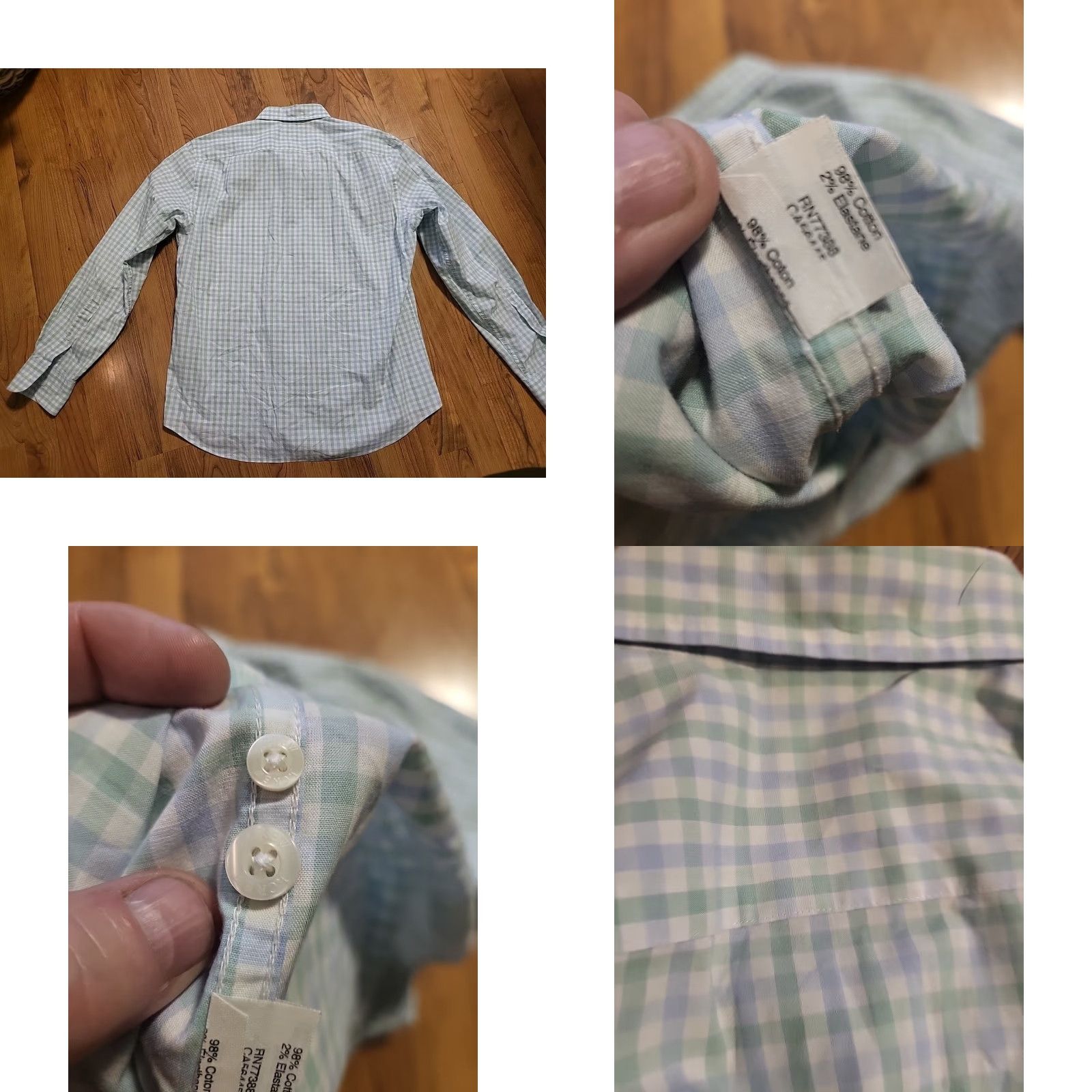J.Crew VINTAGE J.CREW Flex Washed Shirt Mens M Plaid Button-Down Pocket Preppy Casual Size US M / EU 48-50 / 2 - 8 Thumbnail