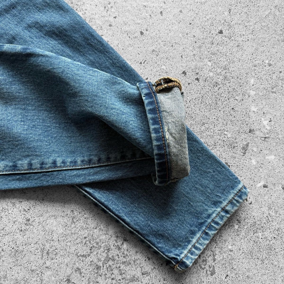 Zara ZARA Man Distressed Slim Fit Jeans Blue Denim Ripped Size US 32 / EU 48 - 6 Thumbnail