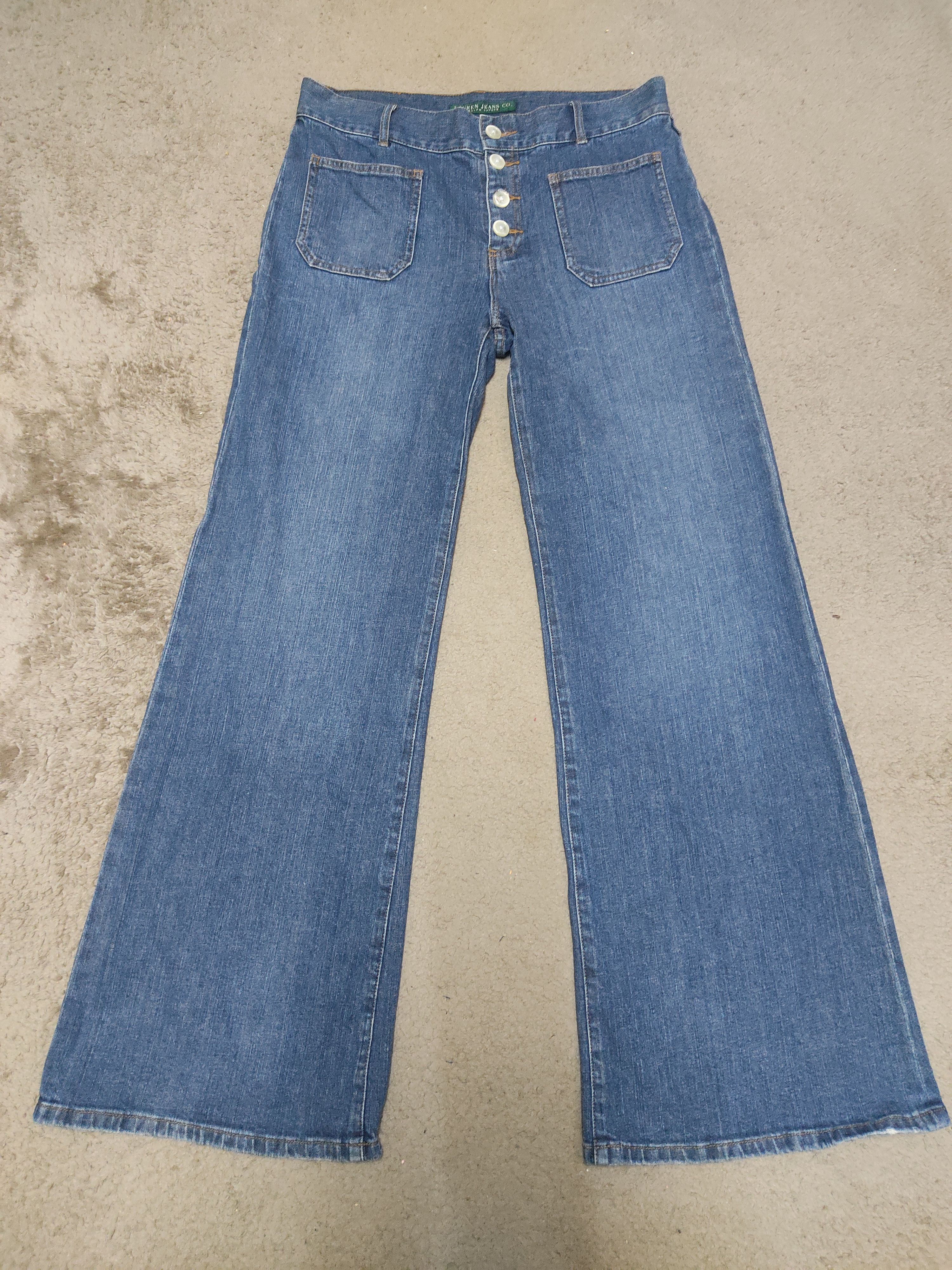 Polo Ralph Lauren Rare Ralph Lauren baggy flare jeans Size 32" / US 10 / IT 46 - 1 Thumbnail