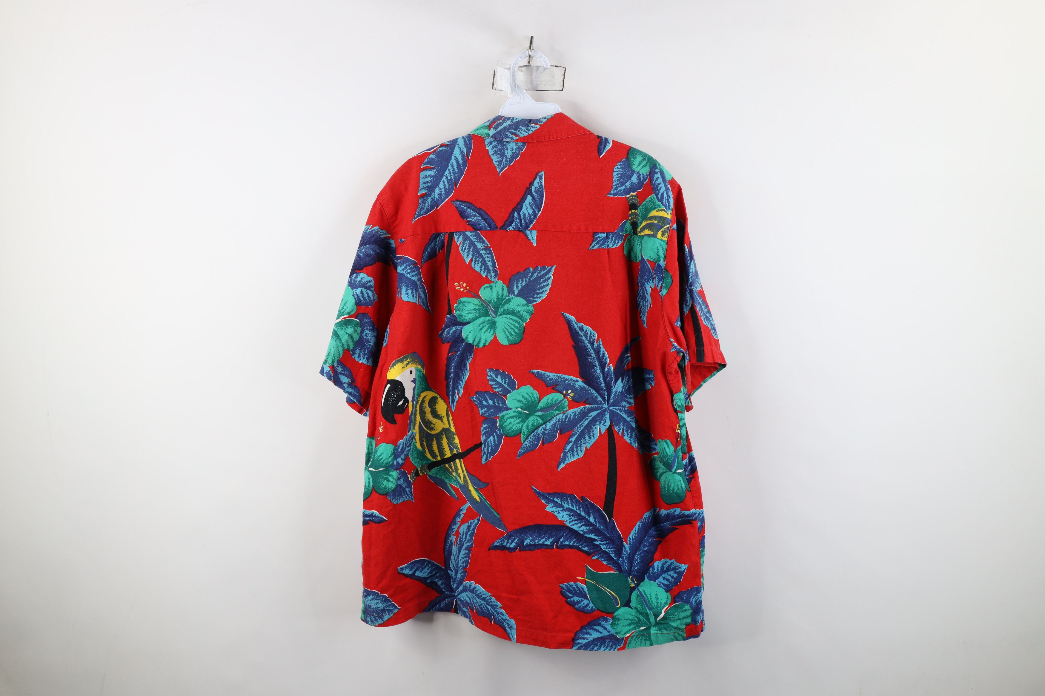 Vintage Vintage 90s Streetwear PI Tom Selleck Hawaiian Button Shirt Size US XL / EU 56 / 4 - 12 Thumbnail
