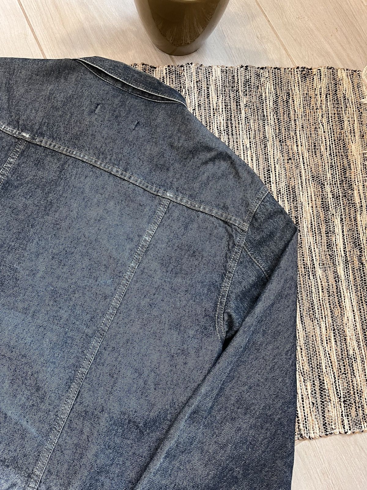 Vintage John Rocha Denim Jacket workwear Size US XL / EU 56 / 4 - 15 Thumbnail