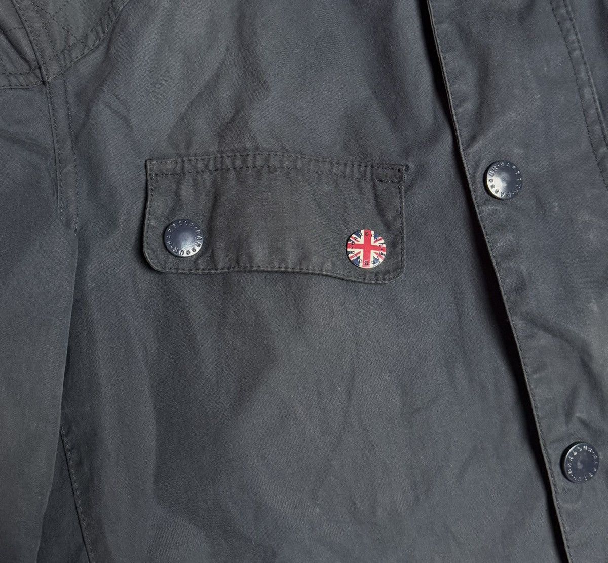Barbour Barbour International Simonside Wax Cotton Jacket Size US M / EU 48-50 / 2 - 7 Thumbnail