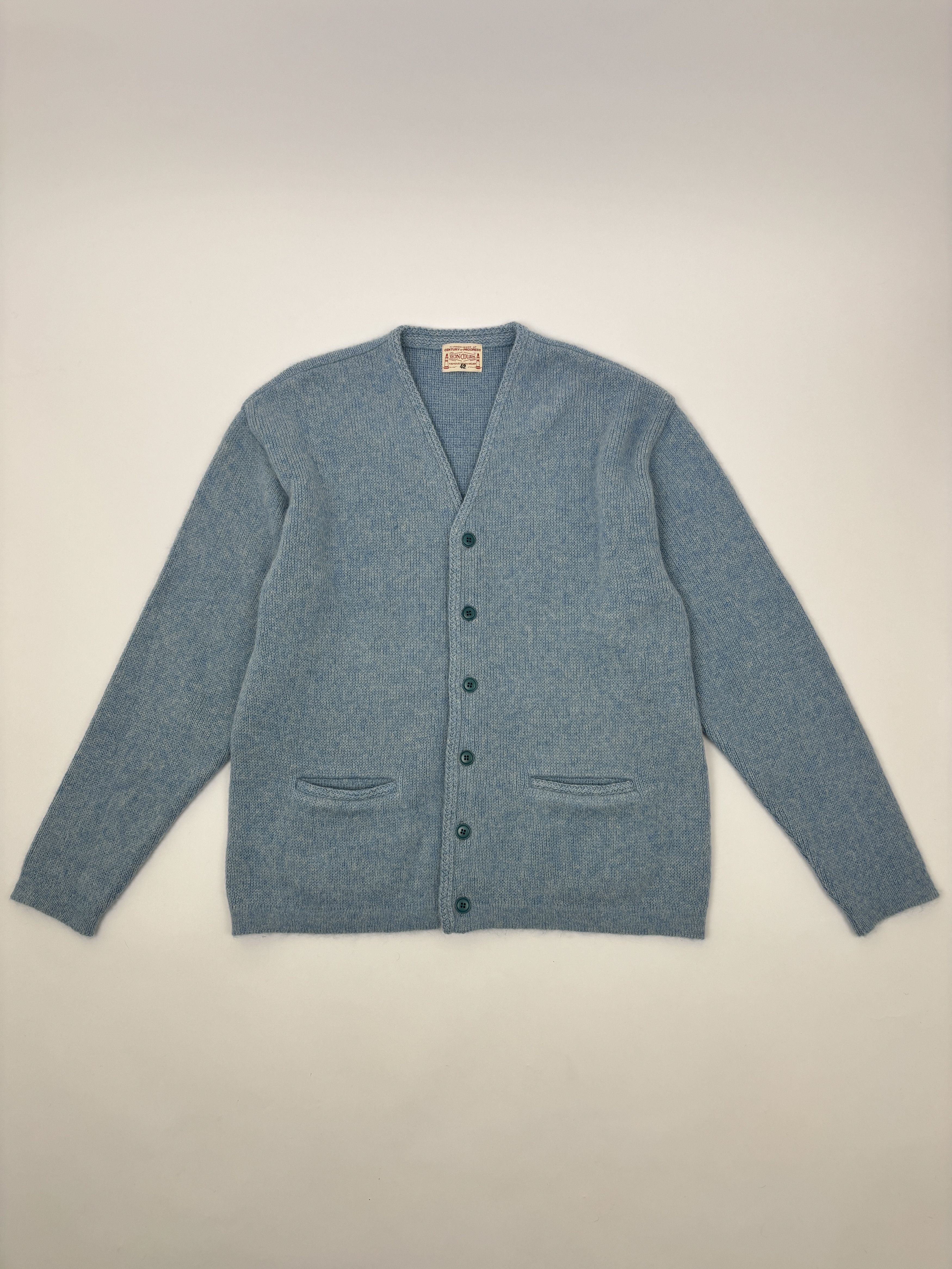 BONCOURA Boncoura Alpaca Mohair Cardigan Size US XL / EU 56 / 4 - 5 Thumbnail