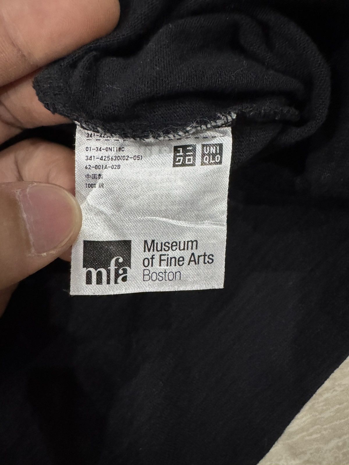 Uniqlo Uniqlo UT x MFA Boston Ukiyo-e Sharaku Toshusai Pocket Black Size US L / EU 52-54 / 3 - 7 Thumbnail