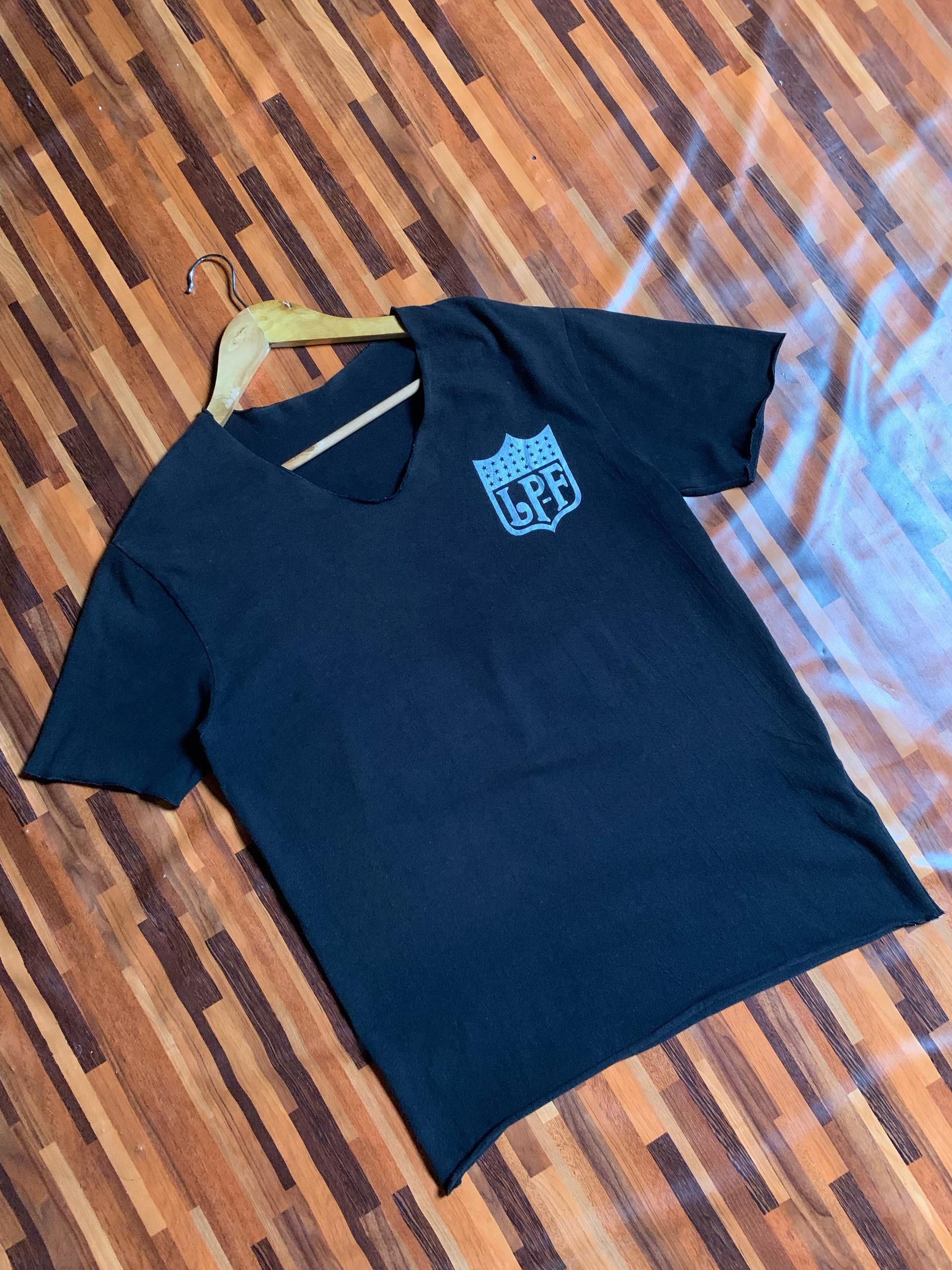 Vintage Made In Italy Lucien Pellat Finet LS Skull number 13 Size US M / EU 48-50 / 2 - 2 Thumbnail