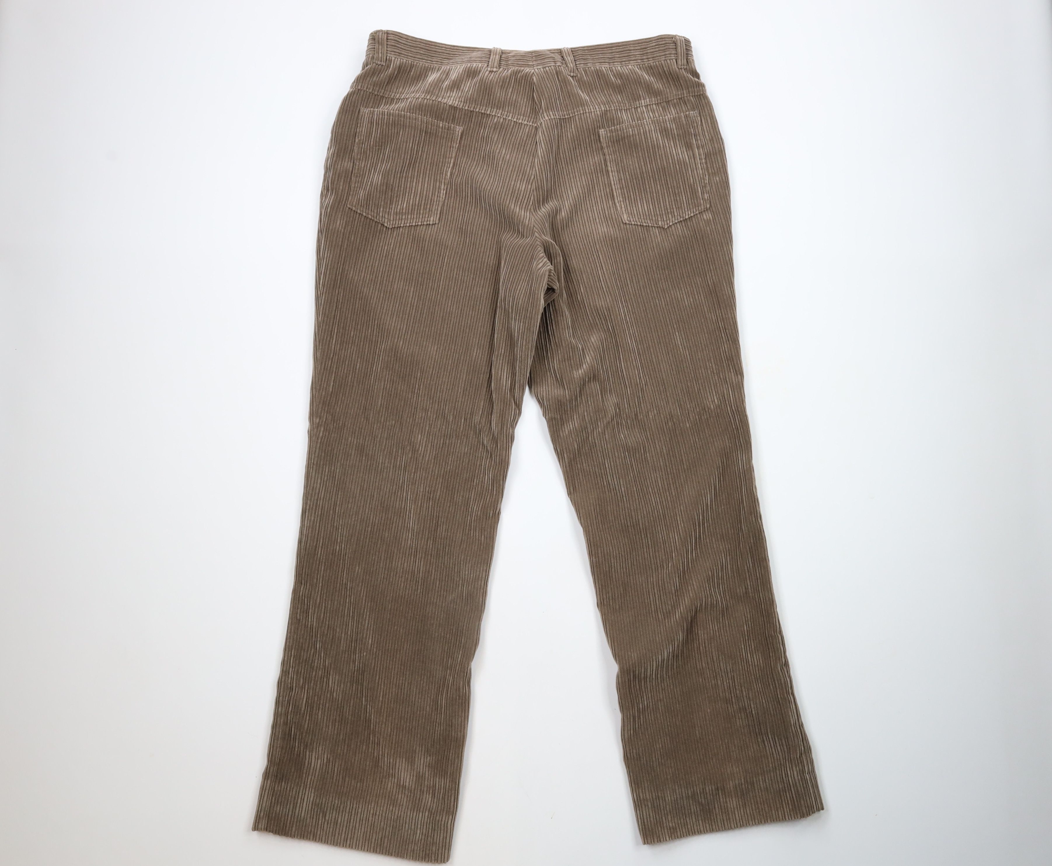 Vintage Vintage 90s Streetwear Corduroy Chino Pants Trousers Size US 36 / EU 52 - 7 Thumbnail