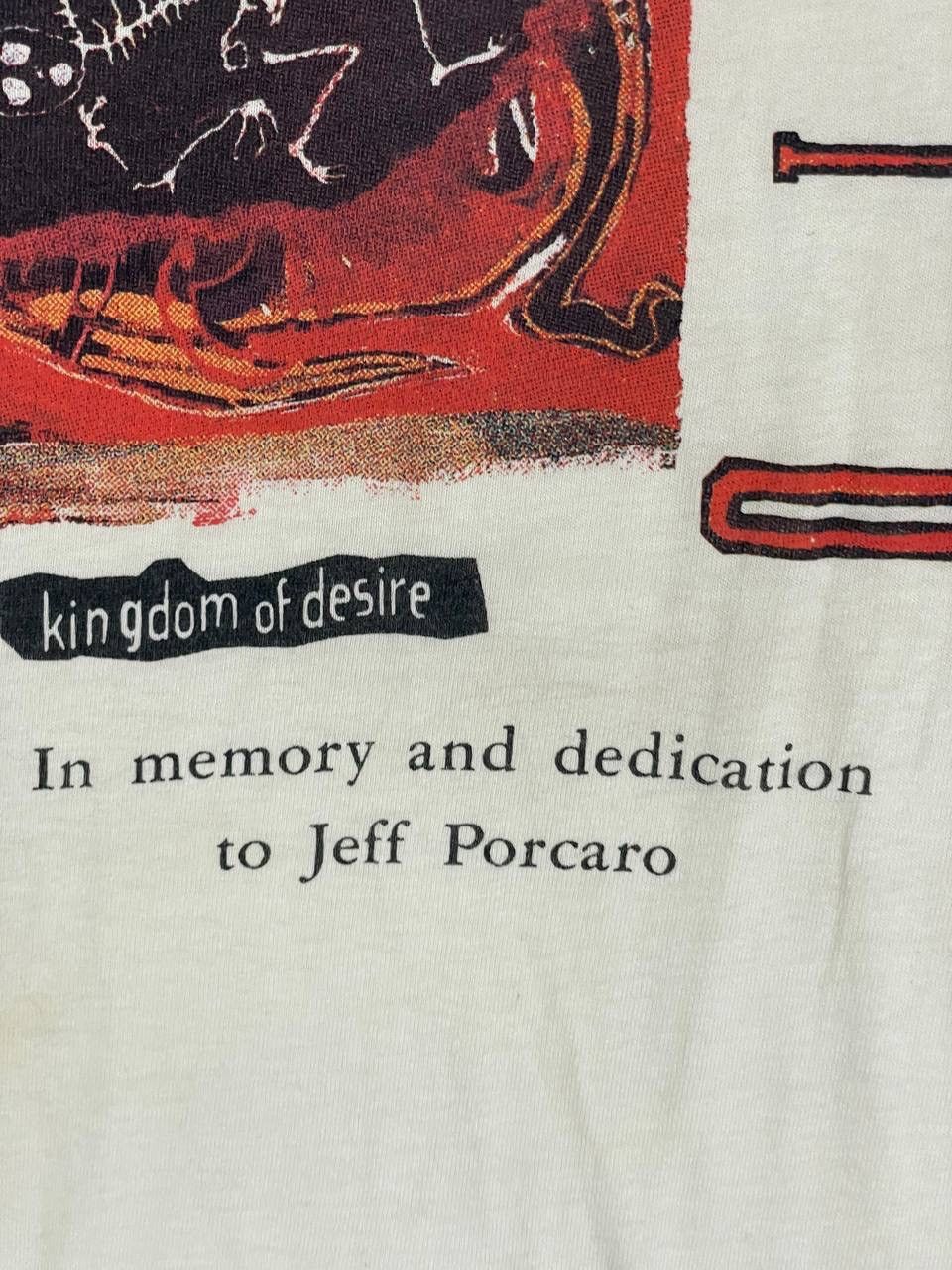 Vintage Vintage jeff porcaro toto american rock band Size US L / EU 52-54 / 3 - 6 Thumbnail
