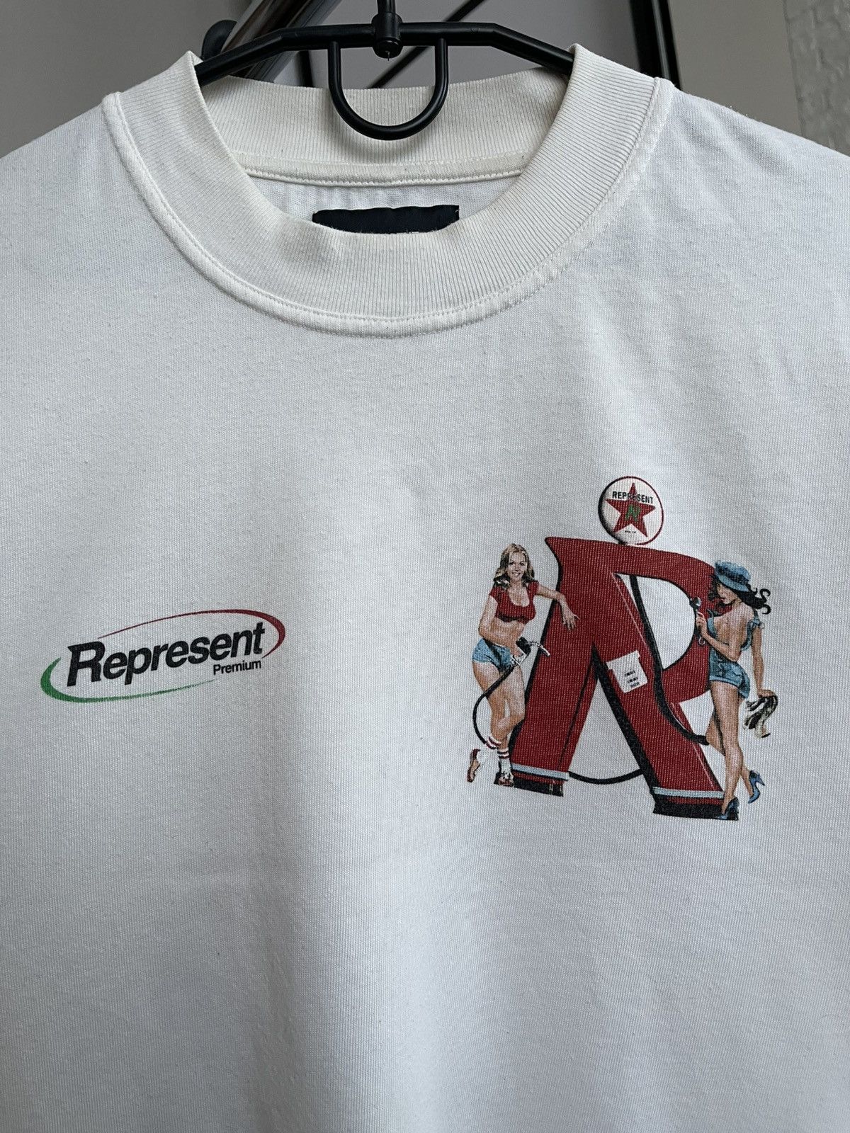 Represent Clo. Represent High Octane Gasoline Girls Logo T-Shirt Tee Size US S / EU 44-46 / 1 - 8 Thumbnail