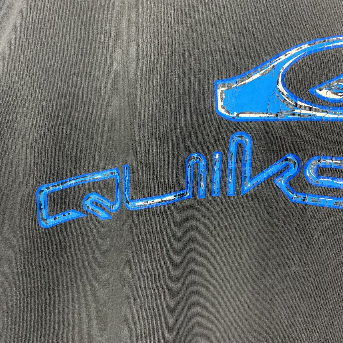 Quiksilver Vintage Quiksilver Faded Distressed T-Shirt Made IN USA XL Size US XL / EU 56 / 4 - 7 Thumbnail
