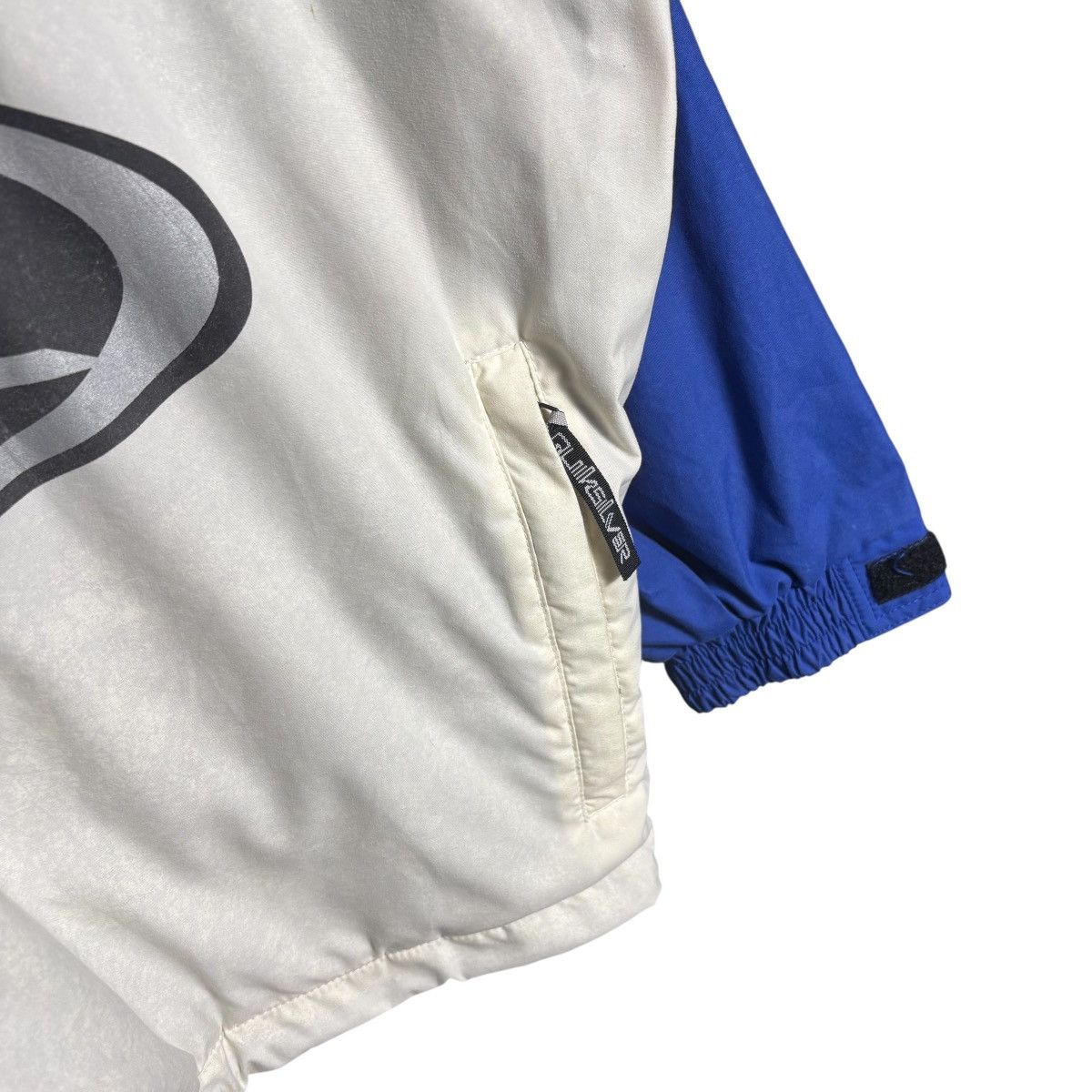 Quiksilver Vintage 90s Quiksilver Logo Half Zip Hoodie Jacket Size US XL / EU 56 / 4 - 8 Thumbnail