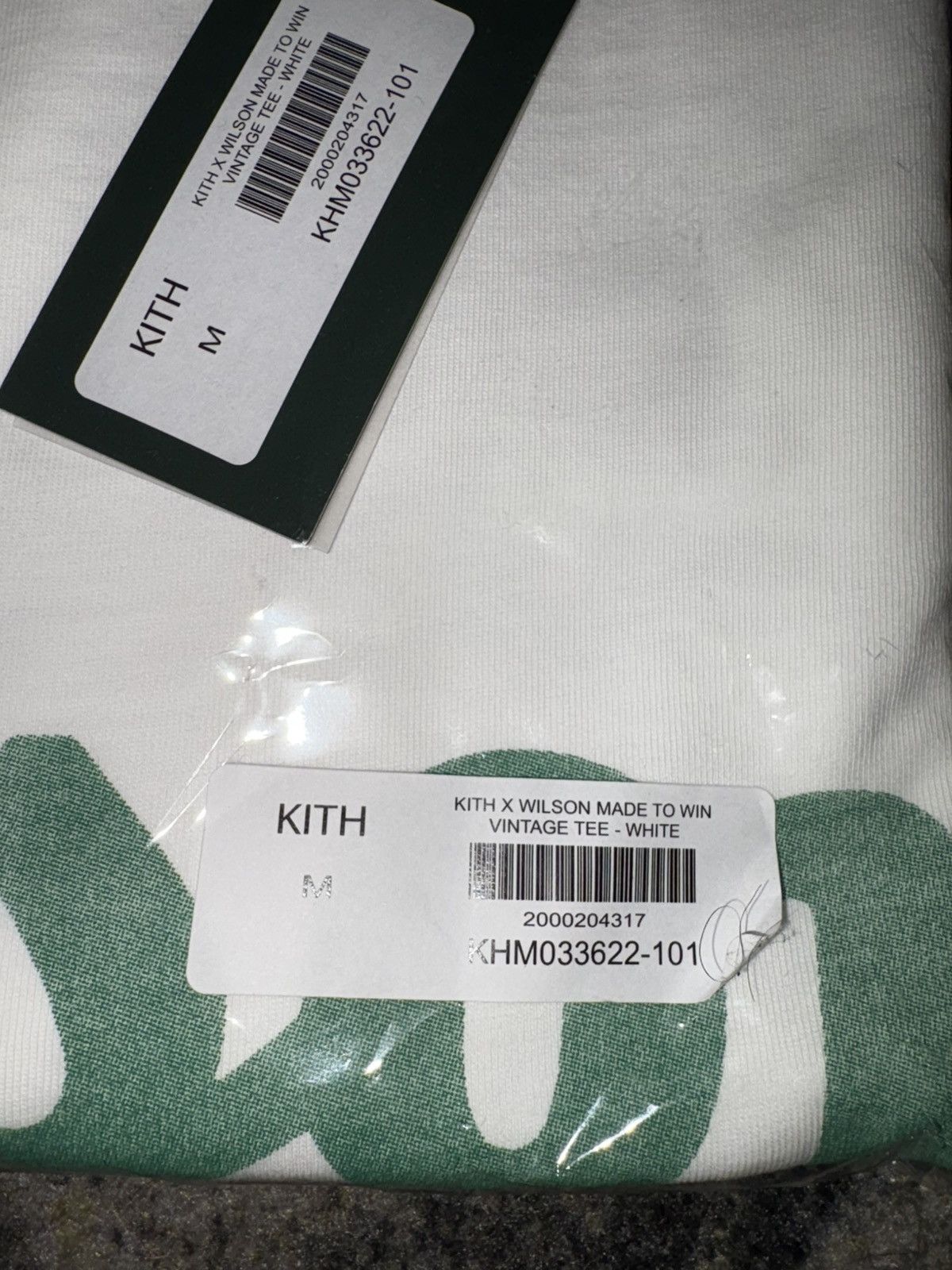 Kith × Ronnie Fieg × Wilson Kith x Wilson Made To Win Vintage Tee Size US M / EU 48-50 / 2 - 3 Thumbnail