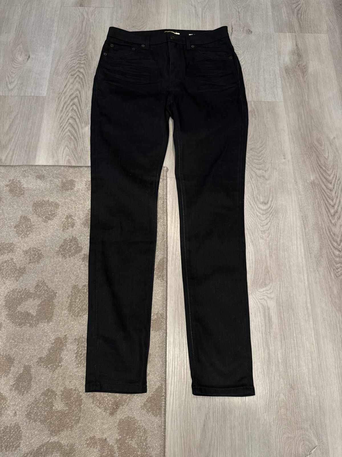 Saint Laurent Paris s/s 2015 skinny coated denim!! | Grailed
