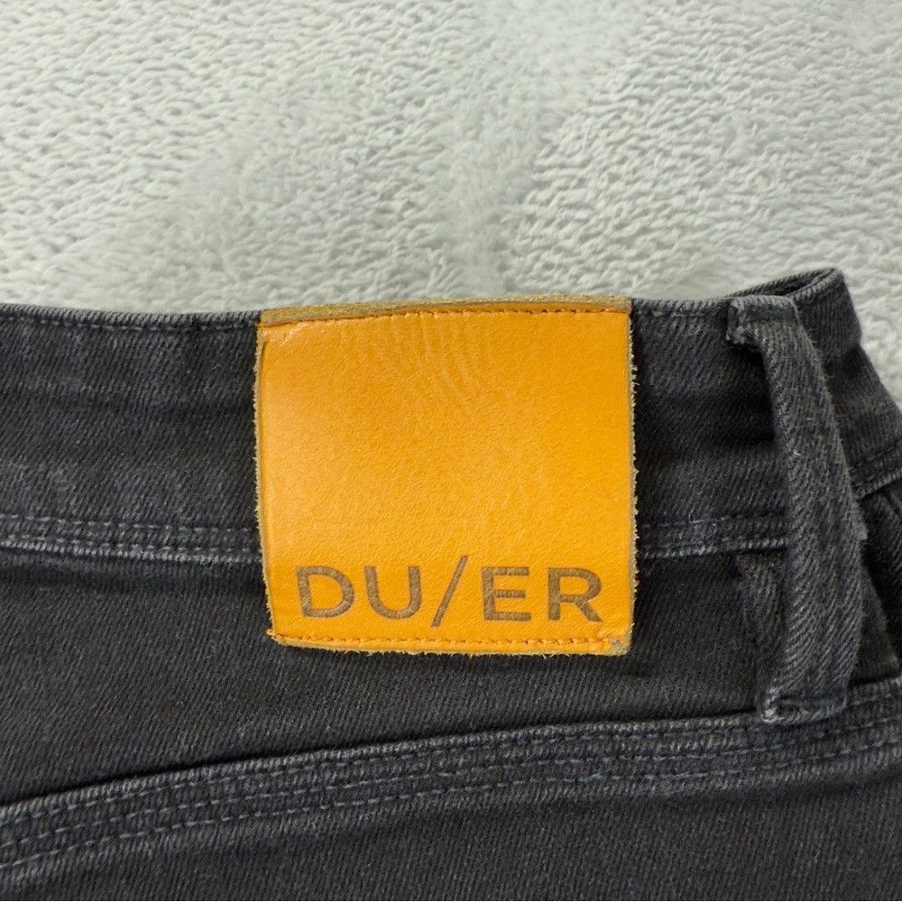 DUER DU/ER L2X Performance Denim Slim Fit Men's Black Jeans Size Size US 32 / EU 48 - 5 Thumbnail