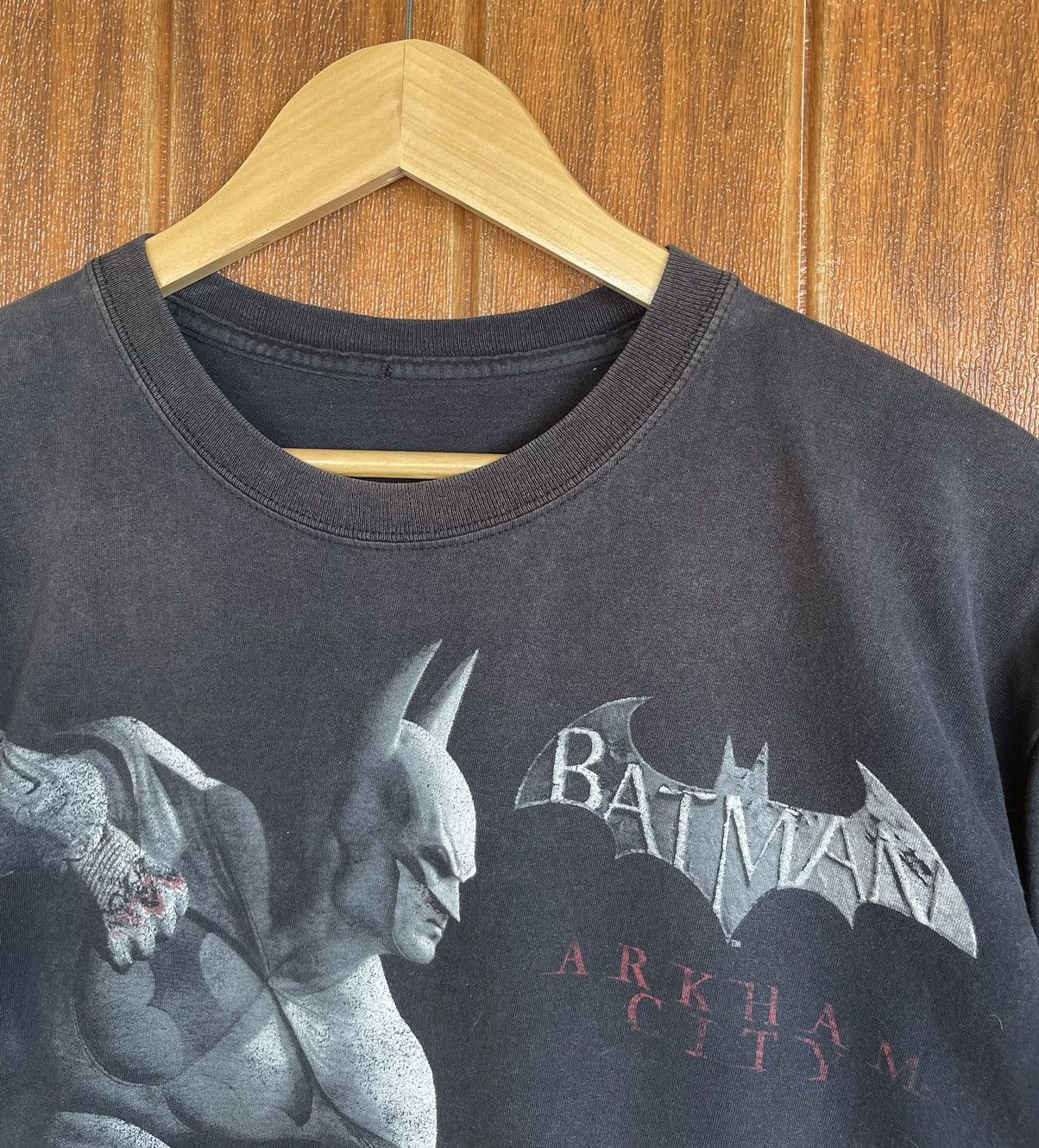 DC Comics Vintage’y2k🔥BATMAN🔥Full Print Faded Tshirt Size US L / EU 52-54 / 3 - 2 Thumbnail
