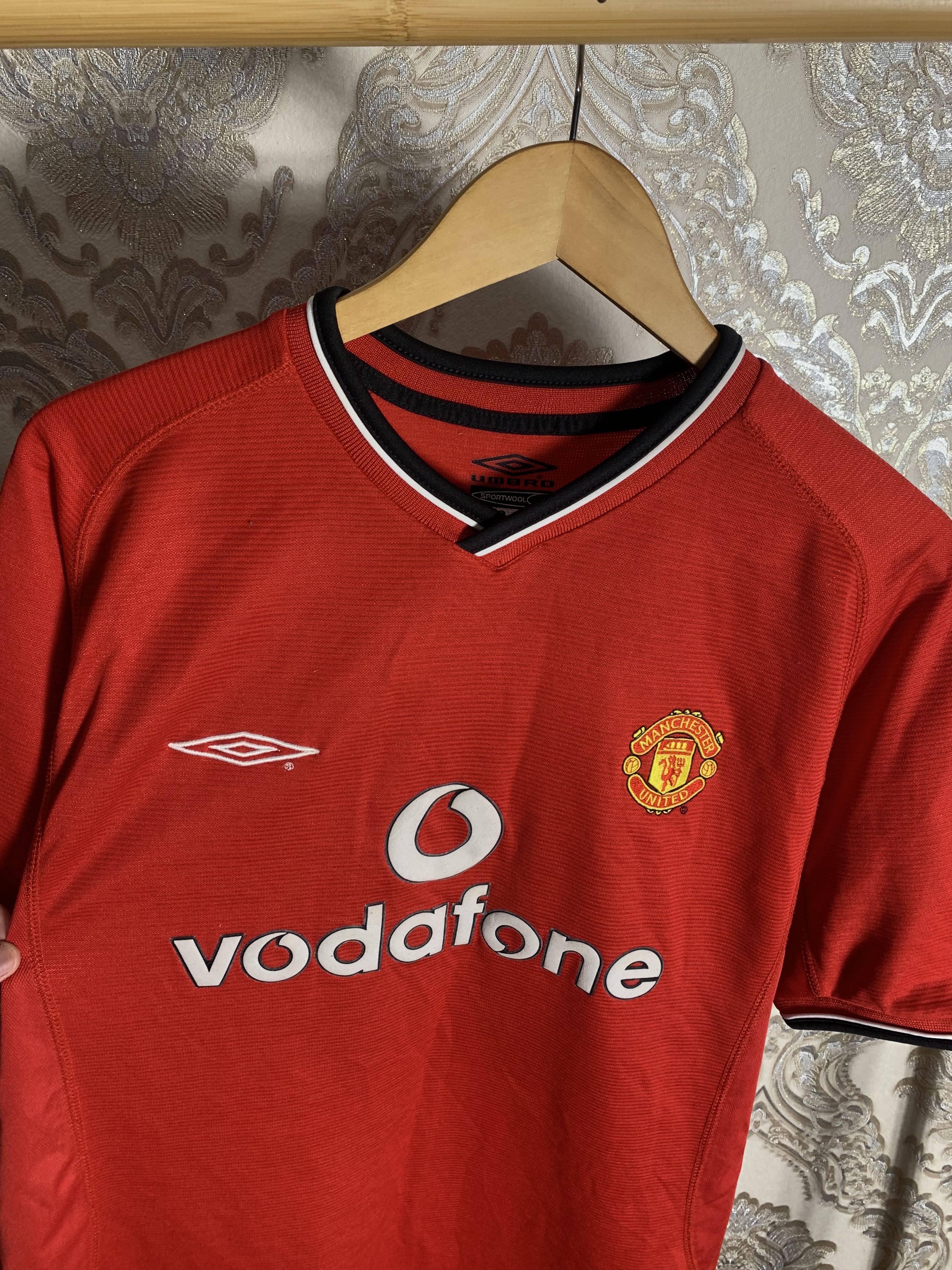 Umbro VINTAGE UMBRO FC MANCHESTER UNITED ENGLAND SOCCER JERSEY 90s Size US L / EU 52-54 / 3 - 2 Thumbnail