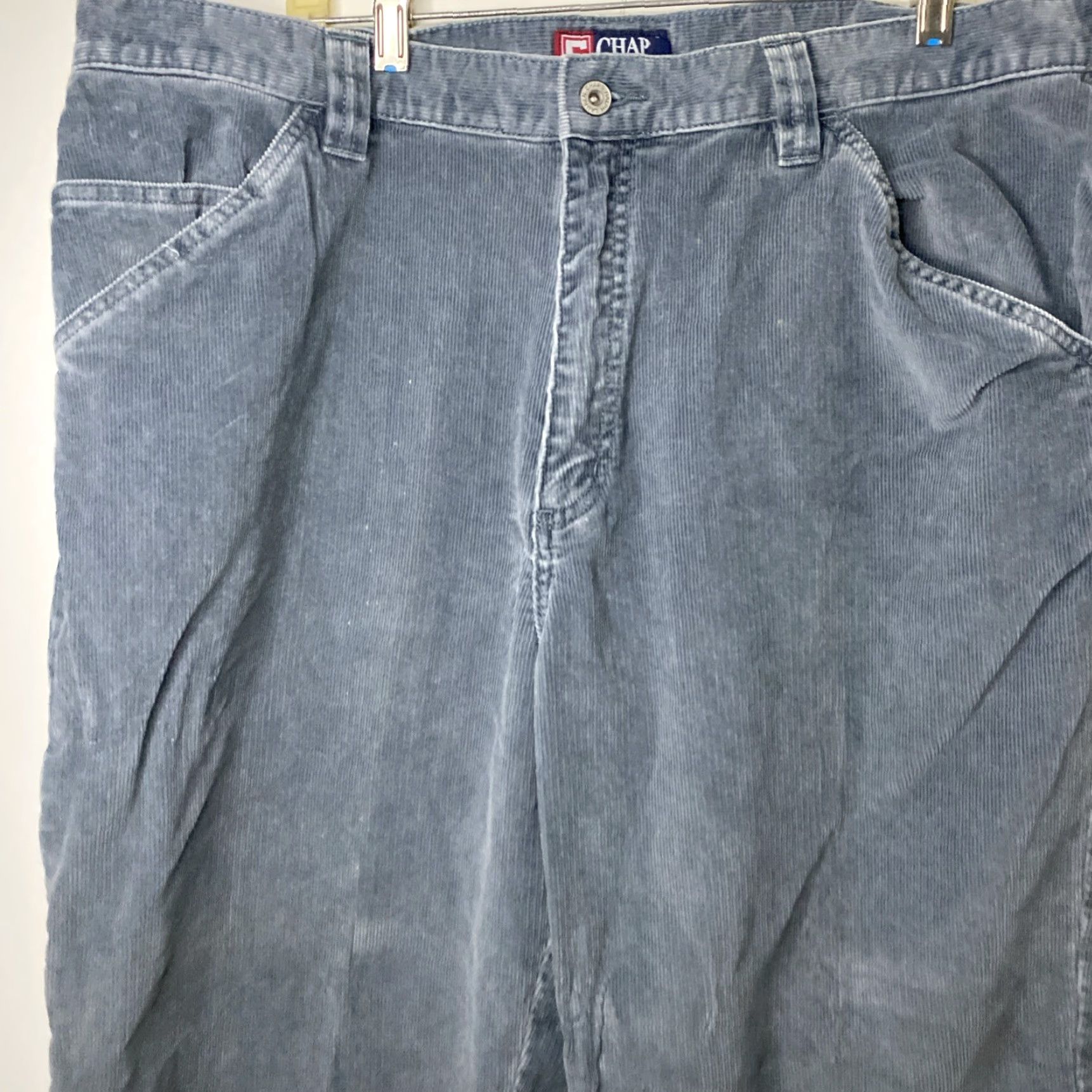 Polo Ralph Lauren VTG Polo Ralph Lauren Corduroy Pants Mens 38x30 Blue 90s Carpenter Pockets Polo Ralph Lauren Andrew Jeans Pants Shirt? Size US M / EU 48-50 / 2 - 5 Thumbnail