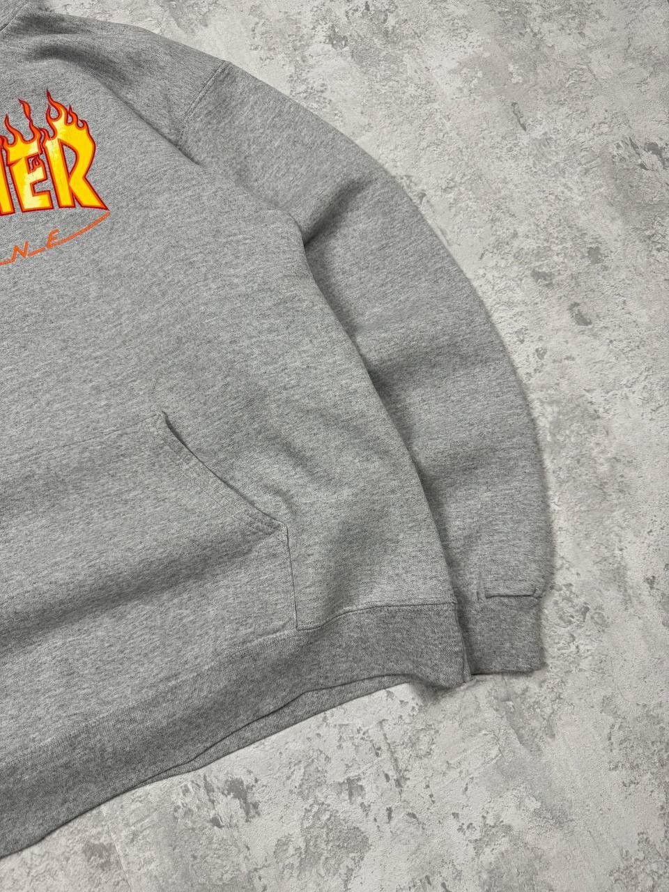 Thrasher Vintage Gray Thrasher Hoodie Big Logo Size S Size US S / EU 44-46 / 1 - 5 Thumbnail