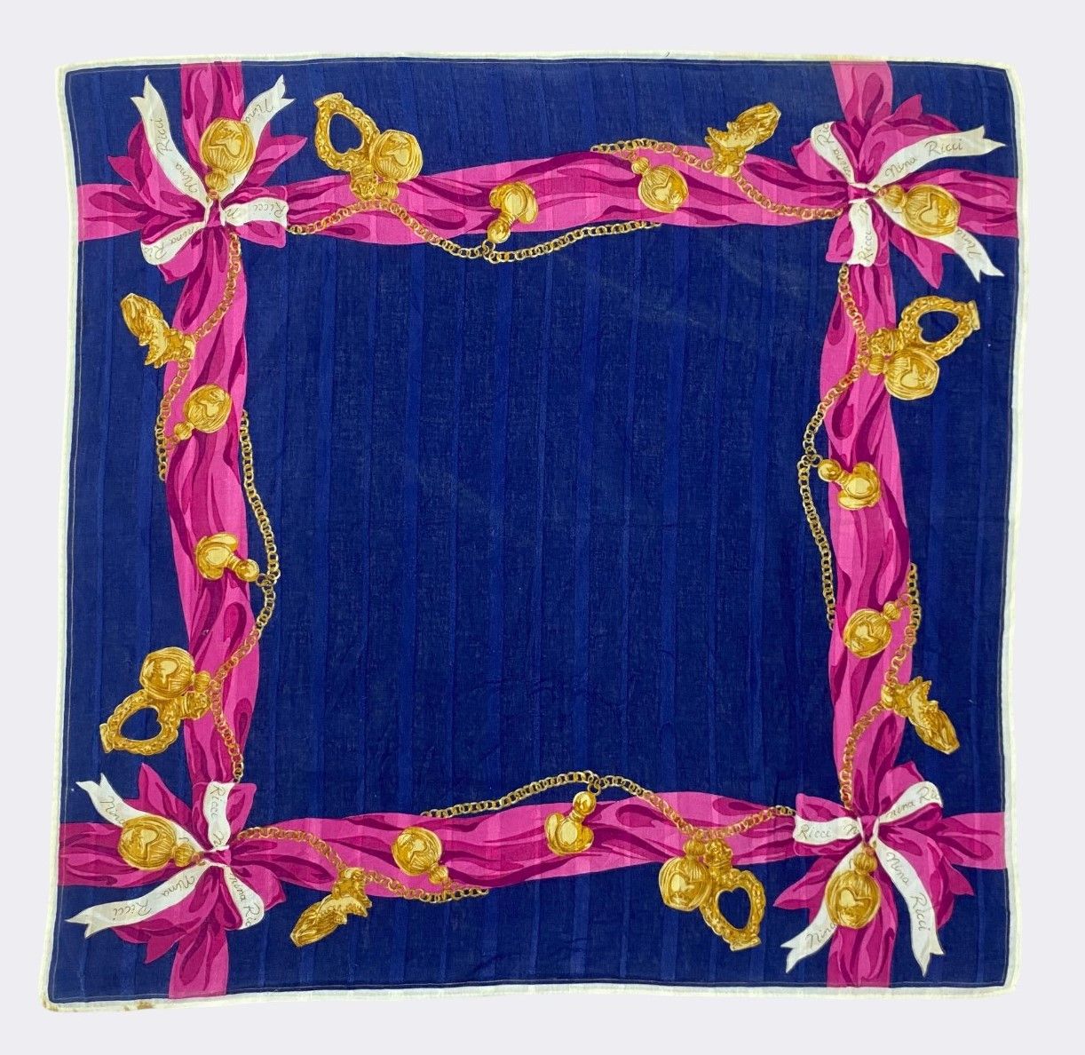 Other Vintage Nina Ricci Handkerchief Neckerchief Bandana H217R Size ONE SIZE - 1 Thumbnail