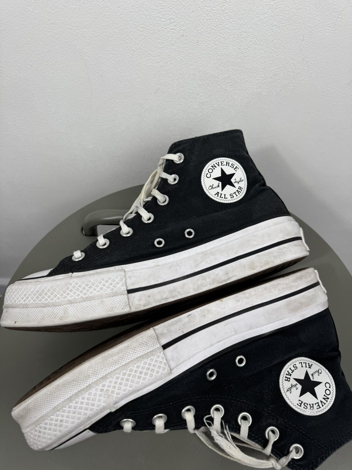 Converse Converse Chuck Taylor All Star Platform High Top EU 39.5 Size US 8.5 / IT 38.5 - 13 Thumbnail