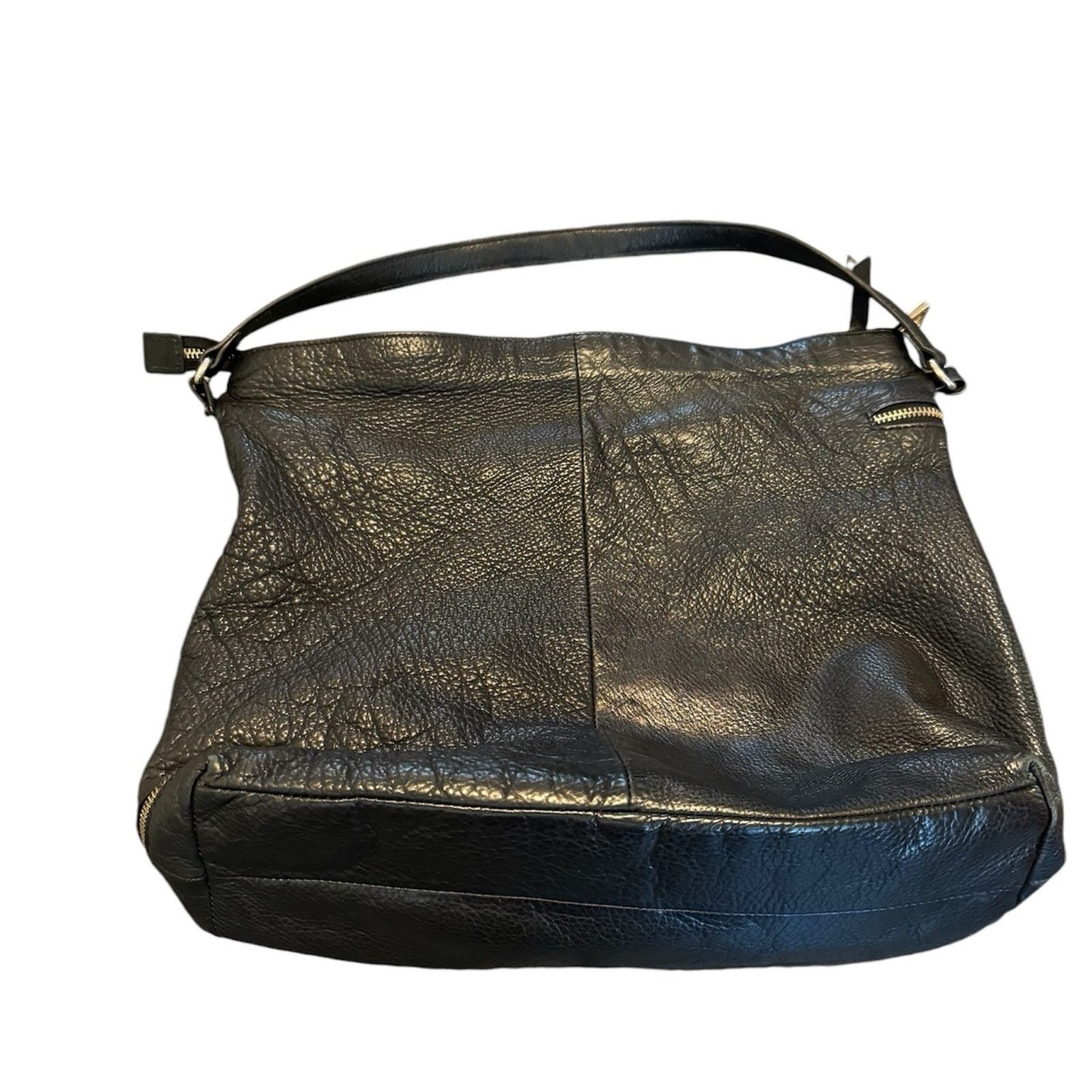 NBDN Nobrandedon Kelsi Dagger pebbled leather hand bag Size ONE SIZE - 4 Thumbnail