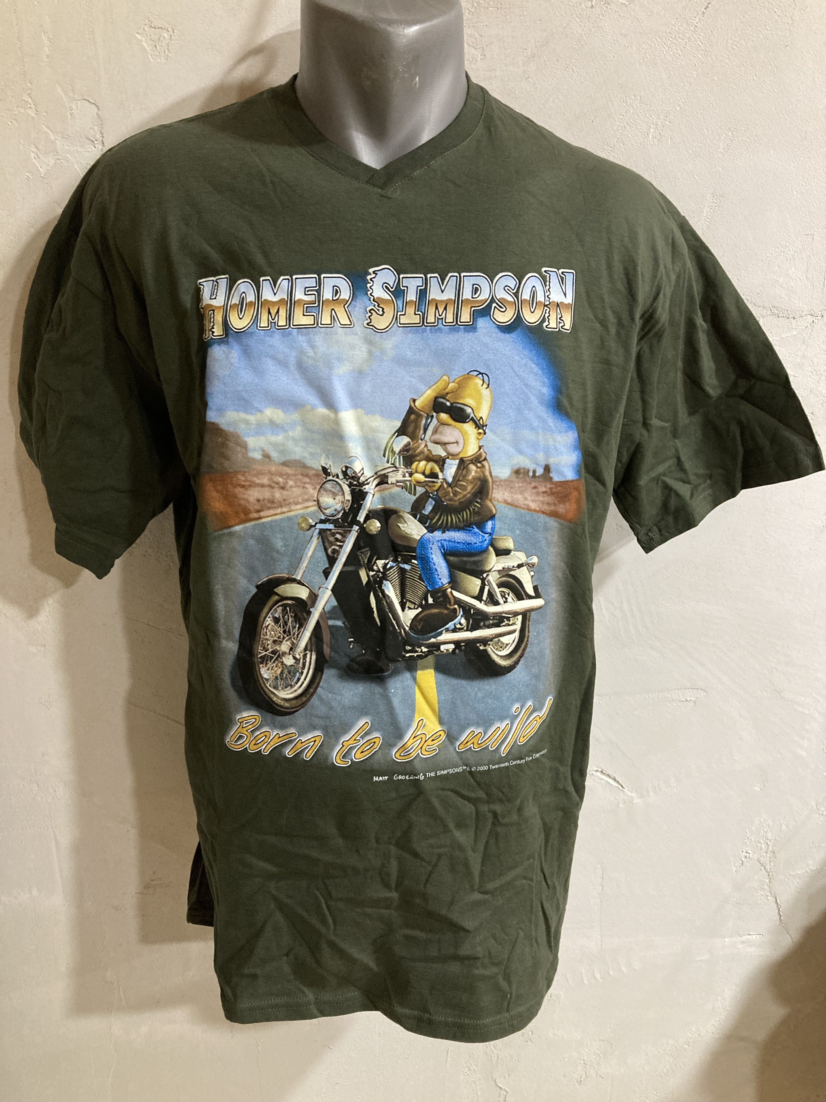 The Simpsons Vintage 2000 The Homer Simpson Born To Be Wild Size US L / EU 52-54 / 3 - 1 Thumbnail
