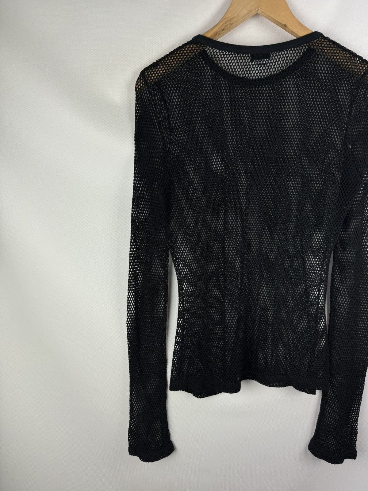 Dolce & Gabbana Dolce&Gabbana Net Mesh See-Through Long Sleeve Top Tunic Size M / US 6-8 / IT 42-44 - 12 Thumbnail