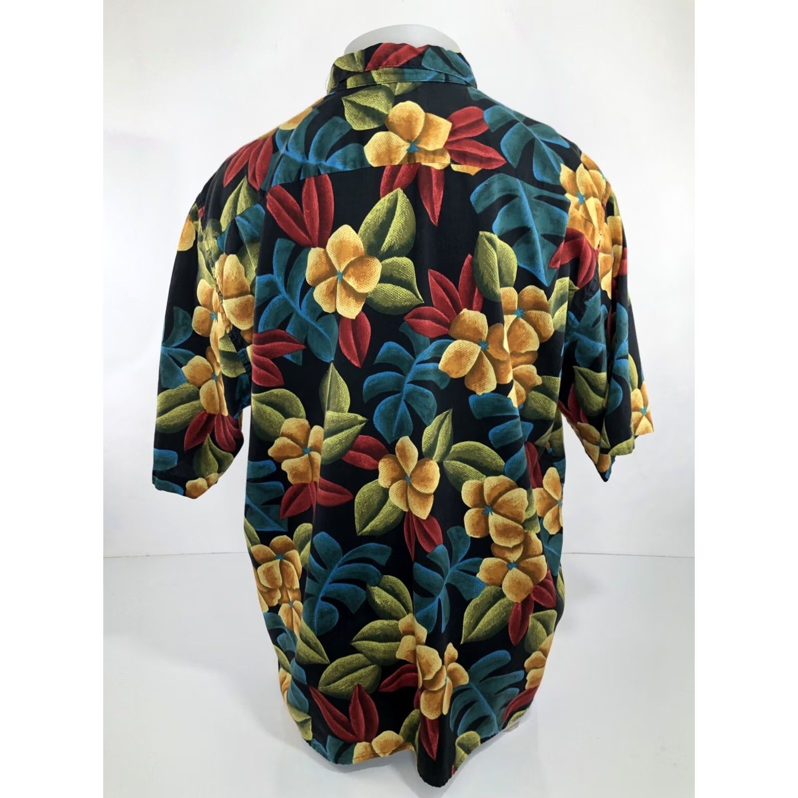 Reyn Spooner REYN SPOONER / EGYPTIAN COTTON - Floral Mens XL Hawaiian Aloha Shirt Size US XL / EU 56 / 4 - 4 Thumbnail