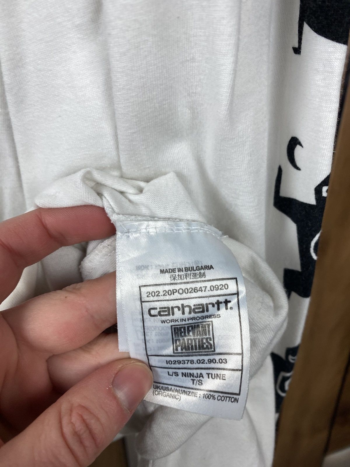 Carhartt 🛹Sweatshirt Long Sleeve Carhartt & Relevant Parties Ninja🛹 Size US XXL / EU 58 / 5 - 14 Thumbnail