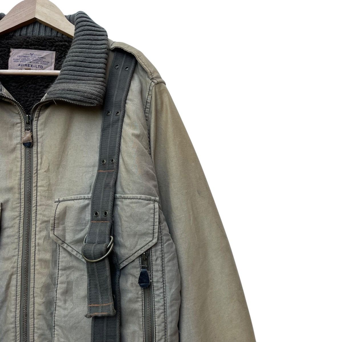 Avirex × Vintage 💥Vintage Avirex High Speed Low Level Flight Air Force Sherpa Size US XL / EU 56 / 4 - 6 Thumbnail