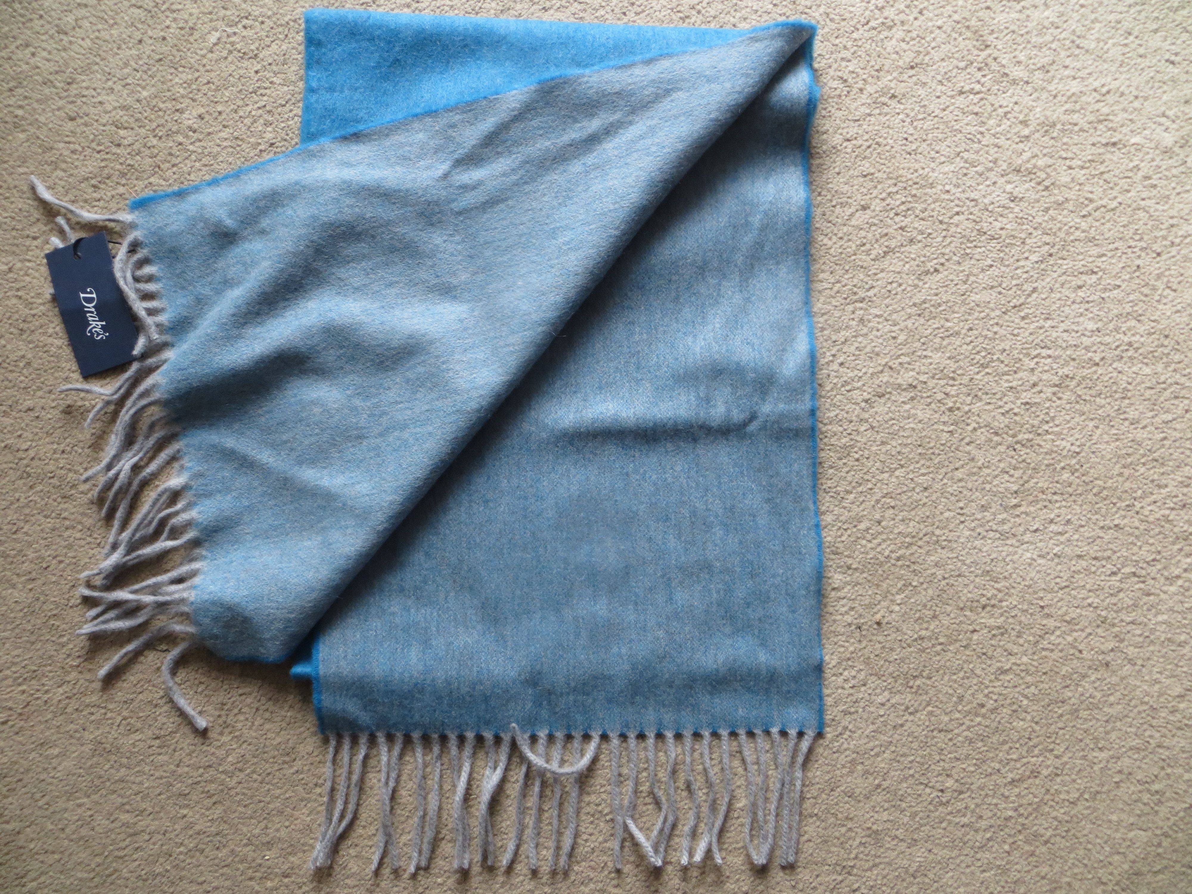 Drake's DRAKE'S MADE IN SCOTLAND WOOL SCARF Size ONE SIZE - 3 Thumbnail