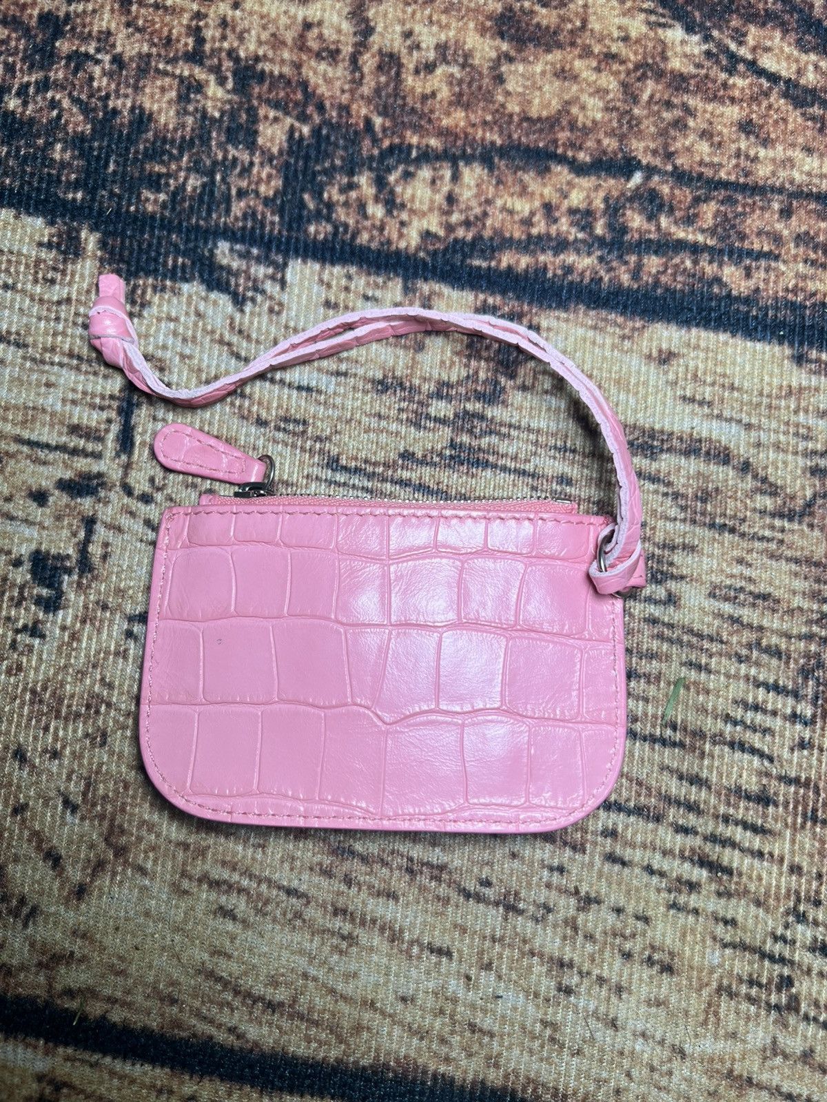 Balenciaga BALENCIAGA CROC CALF COIN PURSE Size ONE SIZE - 2 Thumbnail