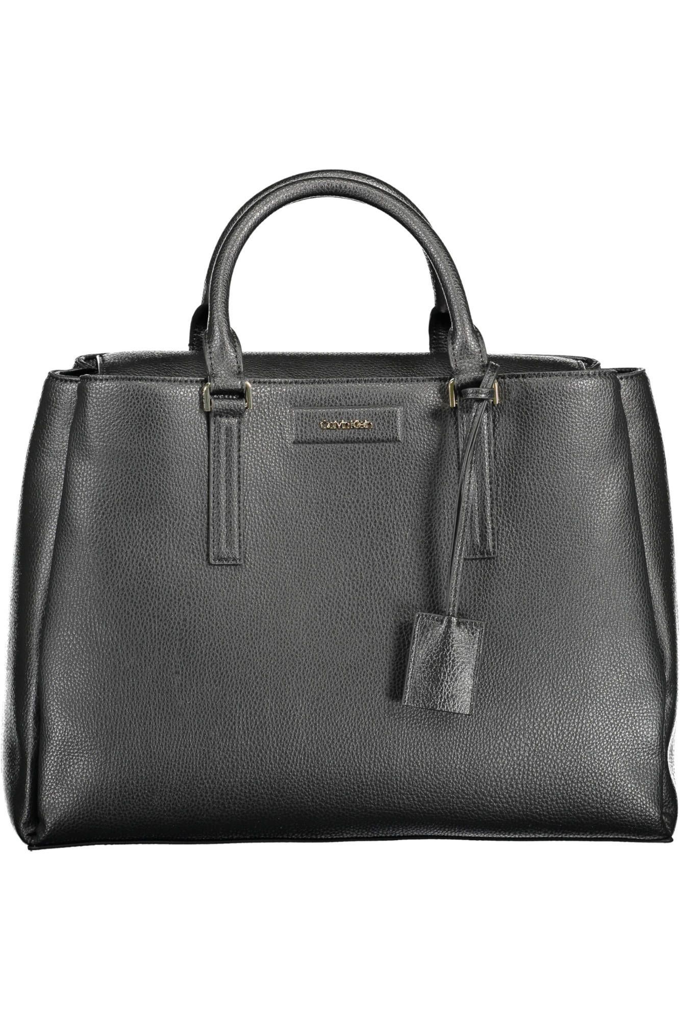Calvin Klein Black Polyester Women Women's Handbag Size ONE SIZE - 1 Thumbnail