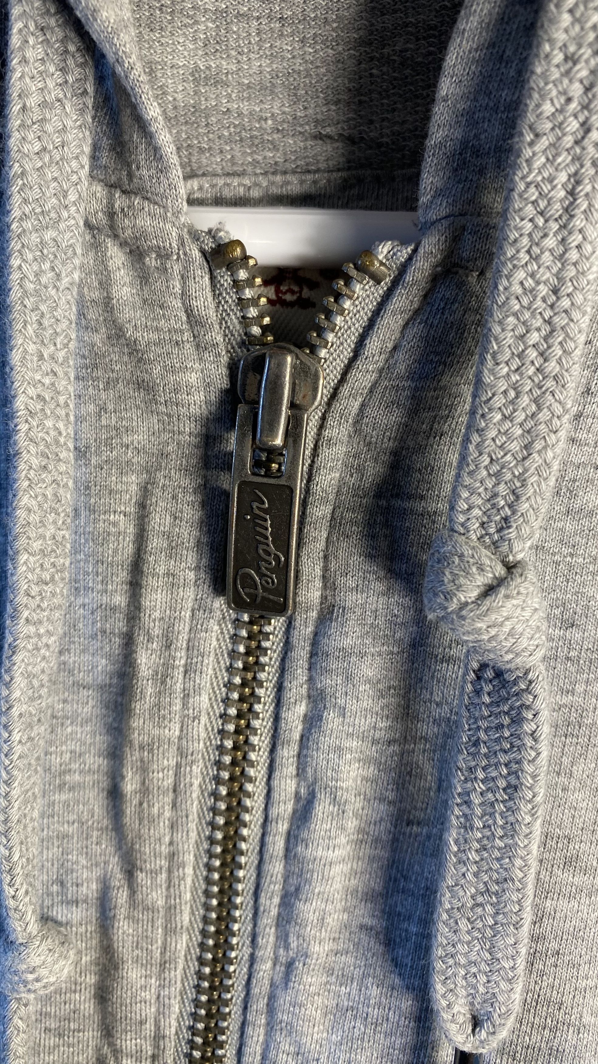 Original Penguin Original Penguin by Musingwear Gray Zip Hoodie Size US XL / EU 56 / 4 - 2 Thumbnail
