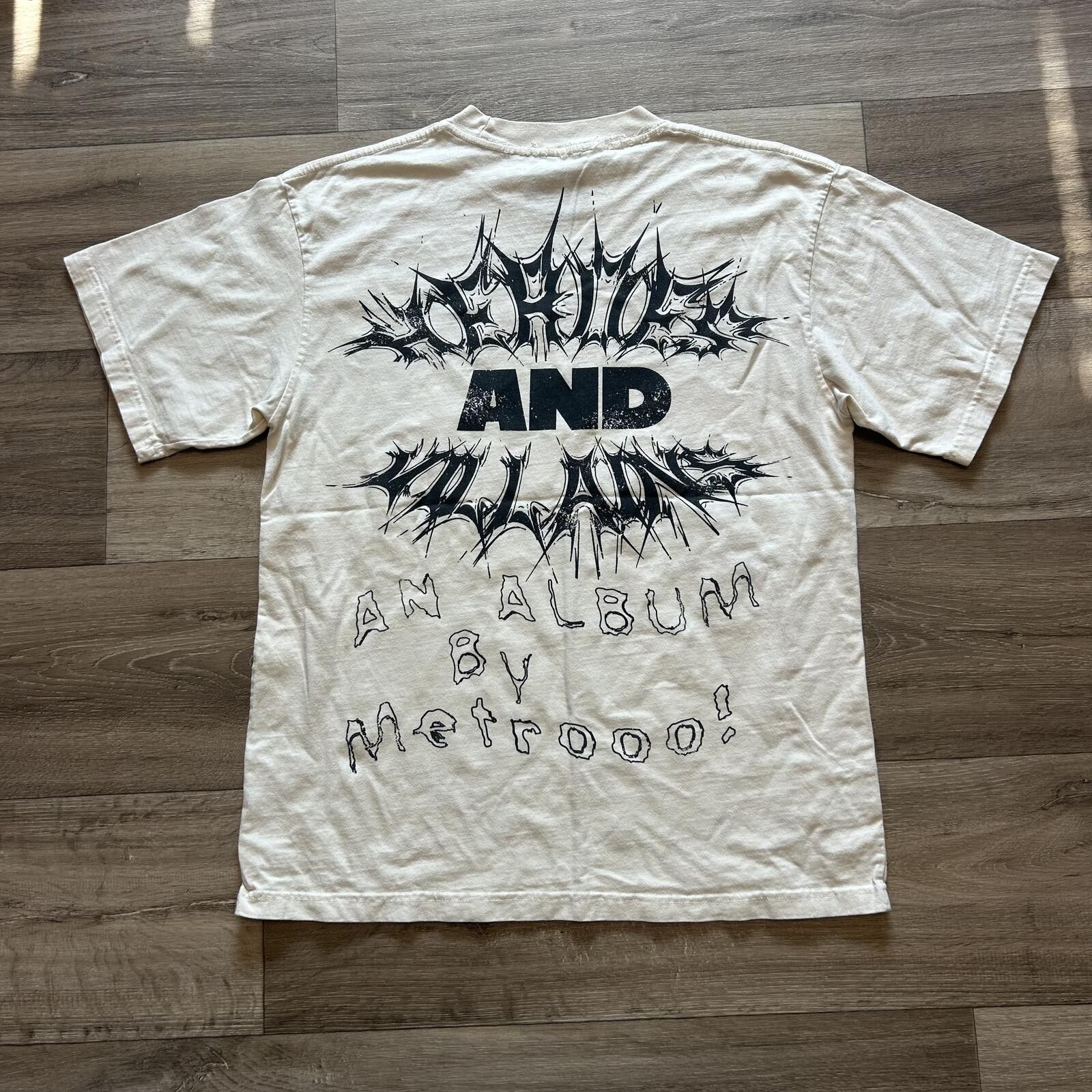 Unknown London Metro Boomin 2022 Hero’s and Villans Tour T Shirt size M Size ONE SIZE - 1 Thumbnail