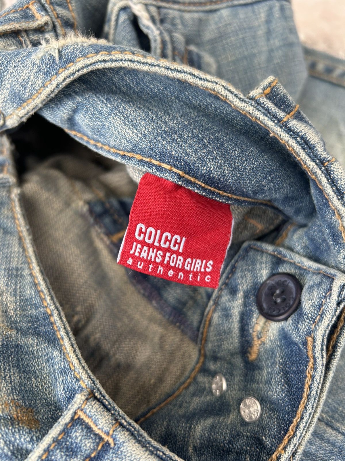 Carlo Colucci Colcci Vintage NWT Denim Size 28" / US 6 / IT 42 - 11 Thumbnail