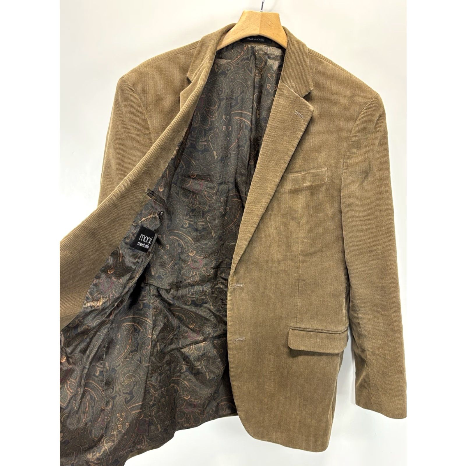 Ralph Lauren Lauren Ralph Lauren Sport Coat Men 44x32 Brown Corduroy Jacket Blazer Classic Coat Jacket Sport Coat Men 44 Brown Corduroy Size 44R - 6 Thumbnail