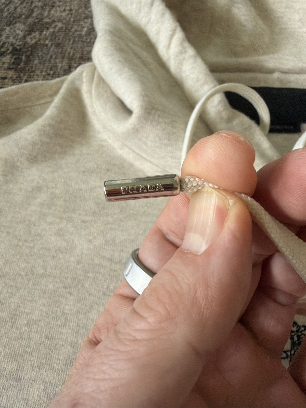 Prada Prada Signature Logo Hoodie - Large Size US L / EU 52-54 / 3 - 3 Thumbnail