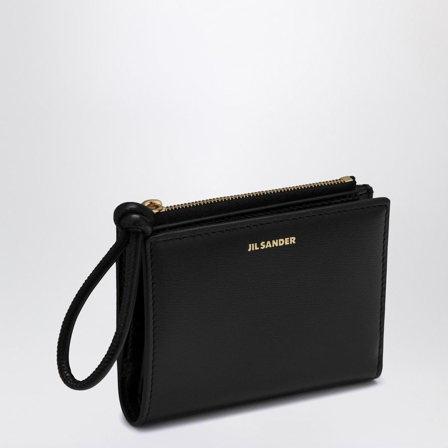Jil Sander o1d2blof0824 Size: OS / Small Wallet With Zip in Black Size ONE SIZE - 1 Thumbnail