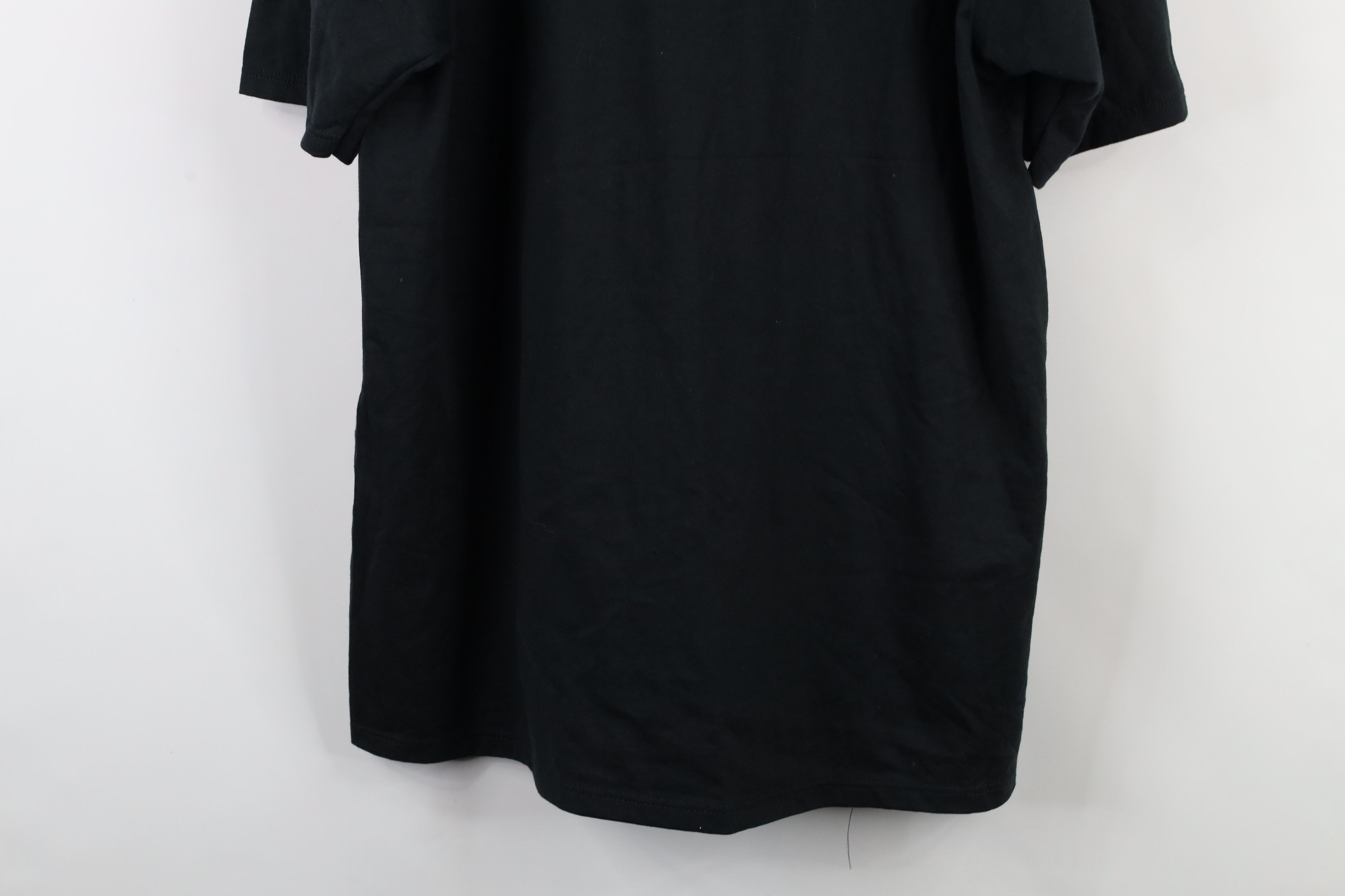 Vintage Vintage 90s Streetwear Blank Heavyweight T-Shirt Black USA Size US XL / EU 56 / 4 - 9 Thumbnail