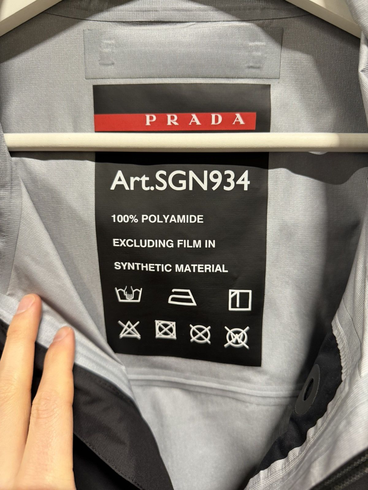 Givenchy Prada Linea Rossa Techincal windbreaker NEW 3000$ Size US XL / EU 56 / 4 - 7 Thumbnail